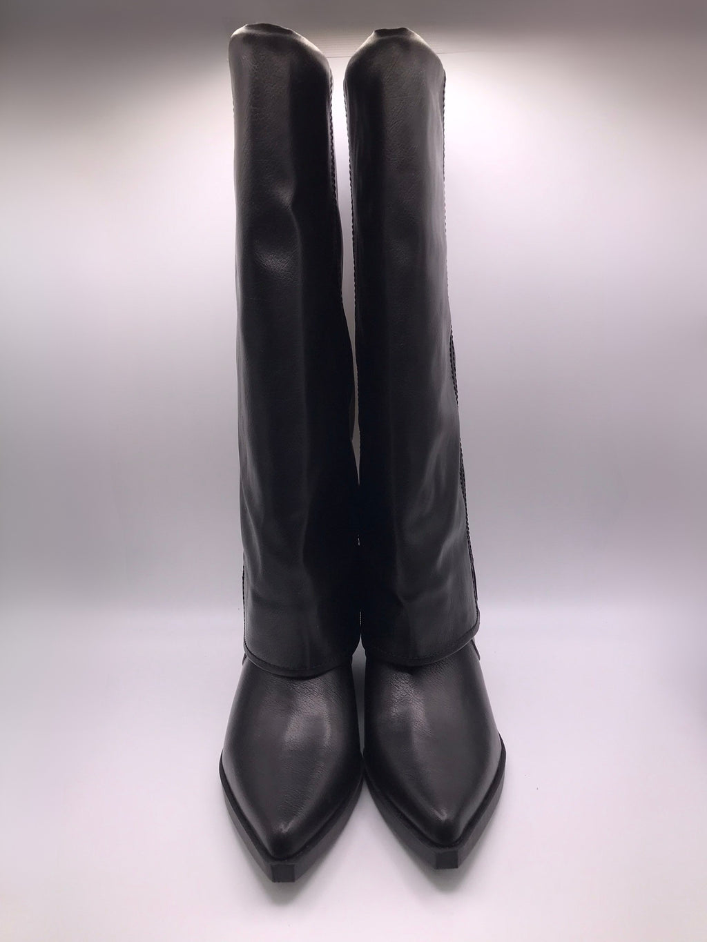 BOTA WESTERN XTI PRETO ECO PELE BICUDO FENDA