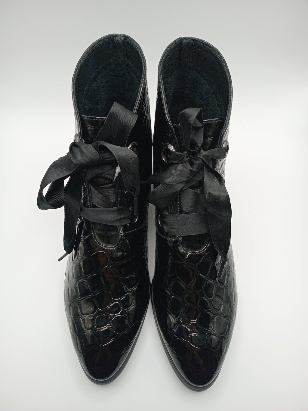 BOTA TEXANA ROCKAWAY PRETO ECO PELE COBRA FITA BICUDO BOTIM