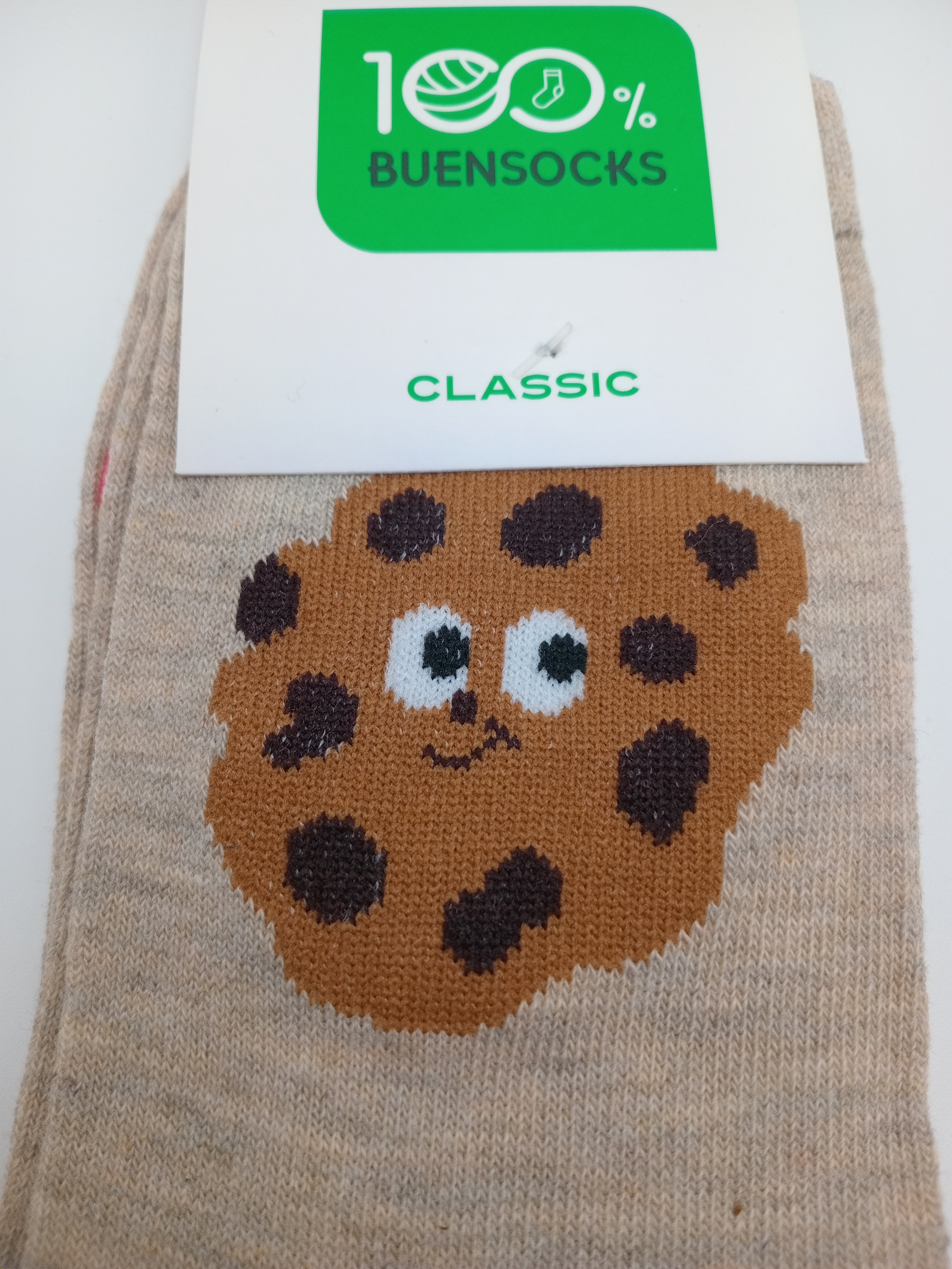 MEIA BUENSOCKS CASTANHO CLARO COOKIE CHOCO