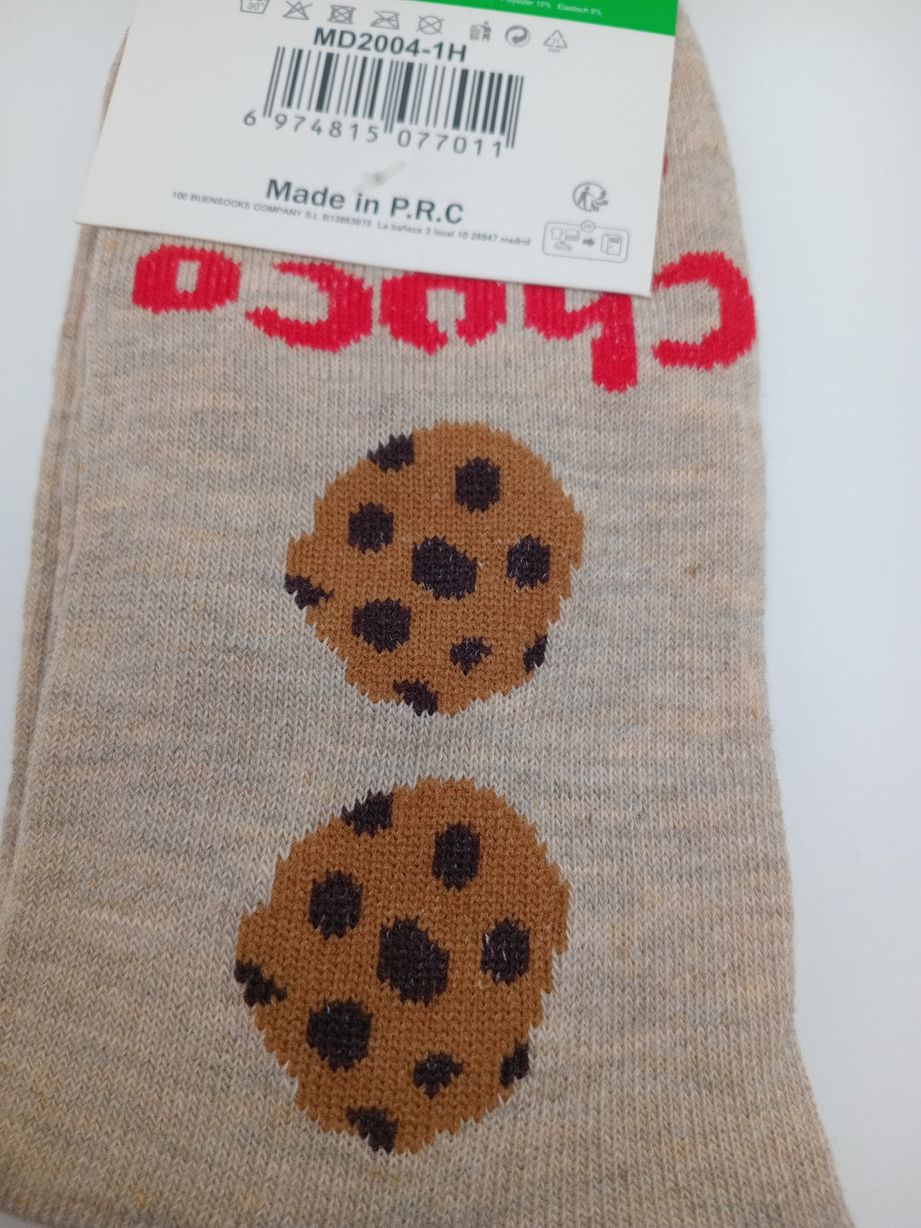 MEIA BUENSOCKS CASTANHO CLARO COOKIE CHOCO