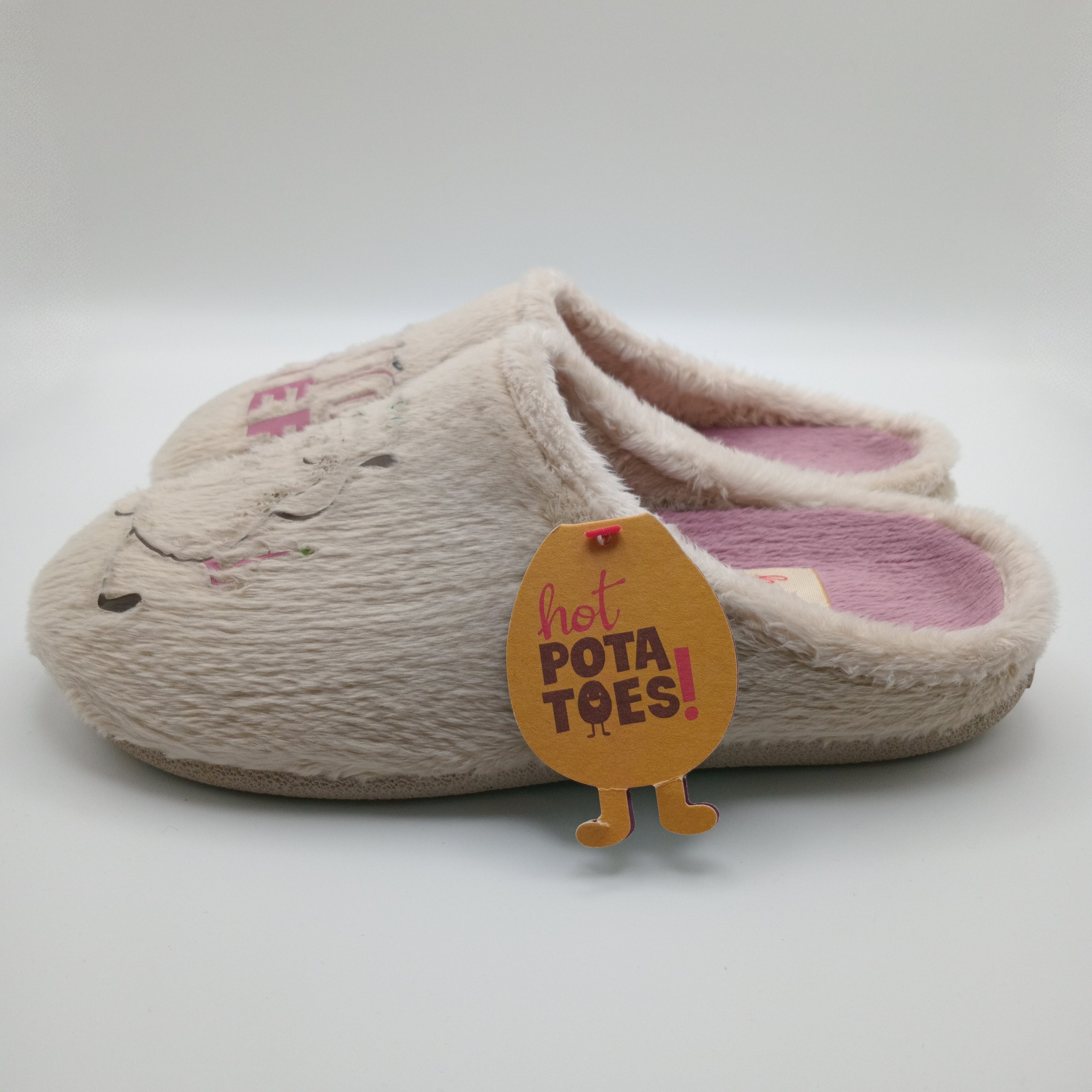 PANTUFAS HOT POTATOES BEGE SOLA GROSSA BORRACHA BE REAL #NO FILTER BATATA JOGANDO O CELULAR FORA