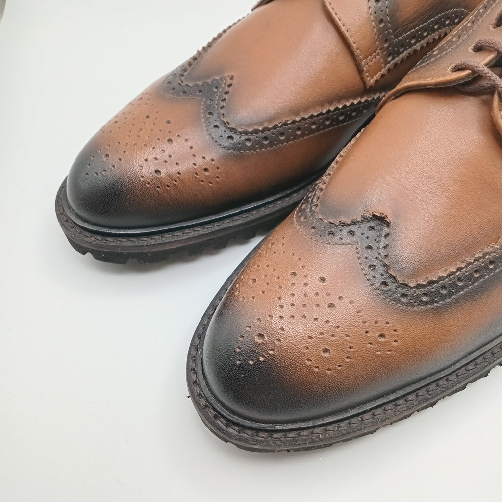 Sapatos De Homem Clássicos Em Pele Bruno Martelli; Sapatos Sociais Estilo Oxford Brogue Com Atacadores; Calçado Masculino Elegante E Confortável Para Casamento Trabalho E Cerimónia