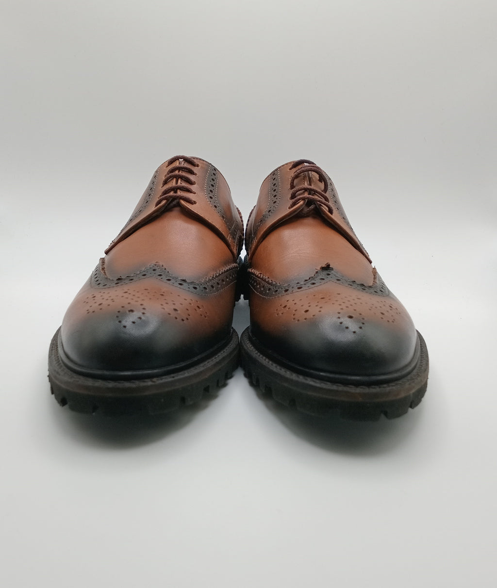 Sapatos De Homem Clássicos Em Pele Bruno Martelli; Sapatos Sociais Estilo Oxford Brogue Com Atacadores; Calçado Masculino Elegante E Confortável Para Casamento Trabalho E Cerimónia