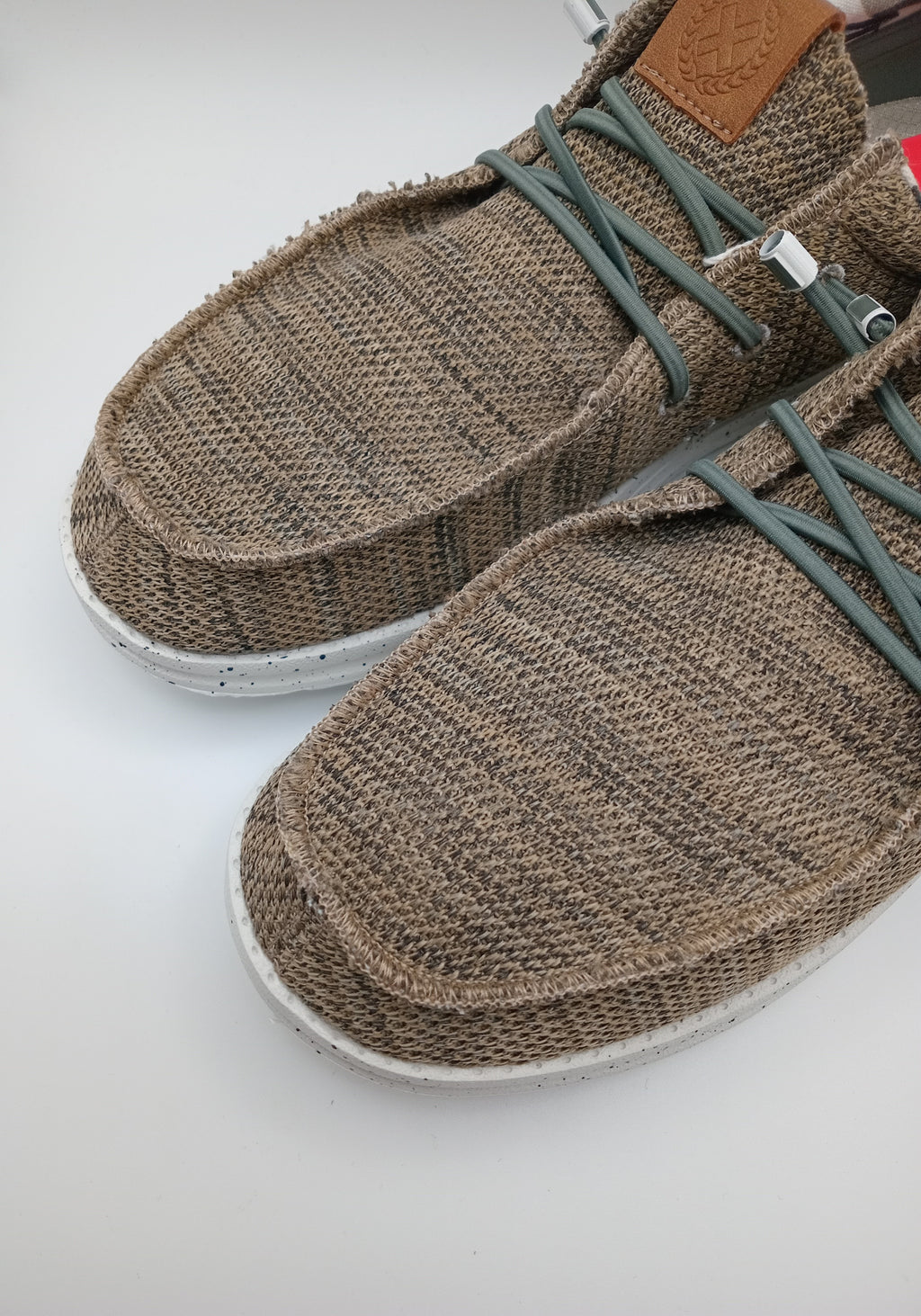 Sapatos Xti Slip On Homem Tecido Malha Respirável Cinza Bege; Mocasins Casuais Leves Com Atacadores Elásticos Confortáveis Casual Chic Outono Primavera