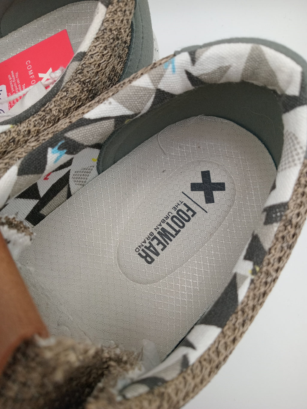 Sapatos Xti Slip On Homem Tecido Malha Respirável Cinza Bege; Mocasins Casuais Leves Com Atacadores Elásticos Confortáveis Casual Chic Outono Primavera