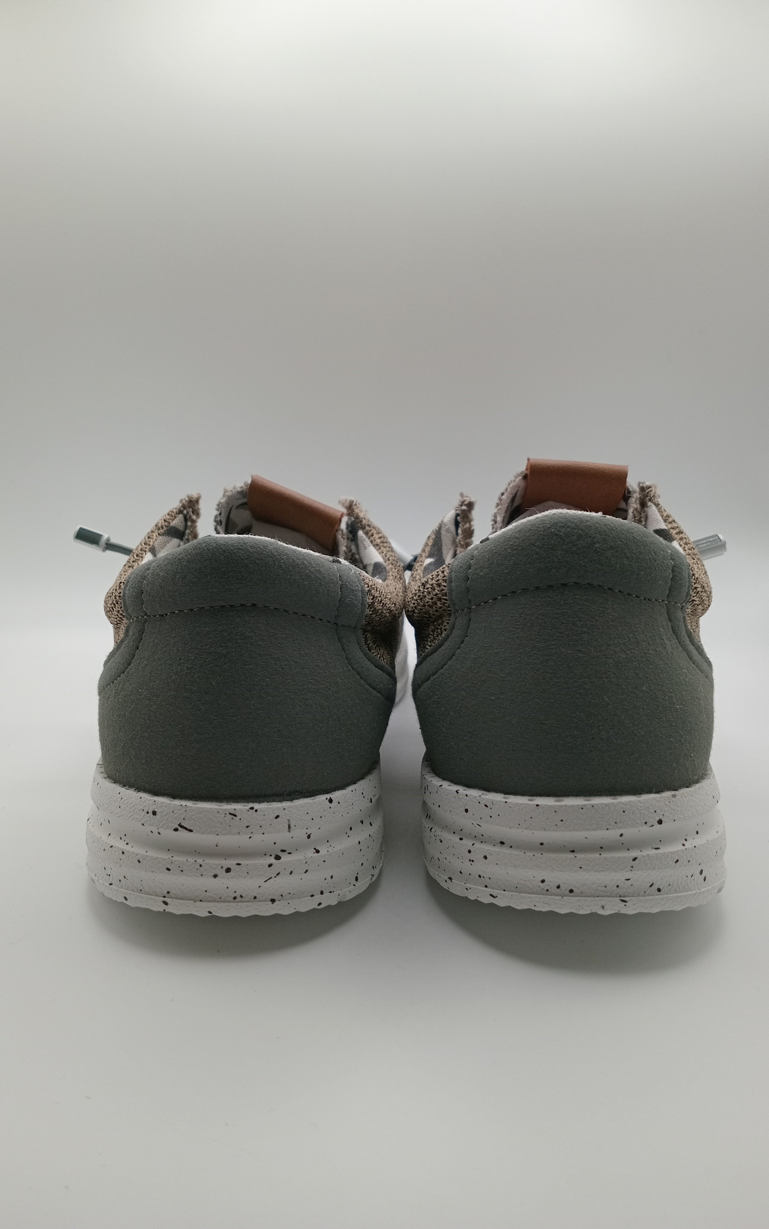 Sapatos Xti Slip On Homem Tecido Malha Respirável Cinza Bege; Mocasins Casuais Leves Com Atacadores Elásticos Confortáveis Casual Chic Outono Primavera