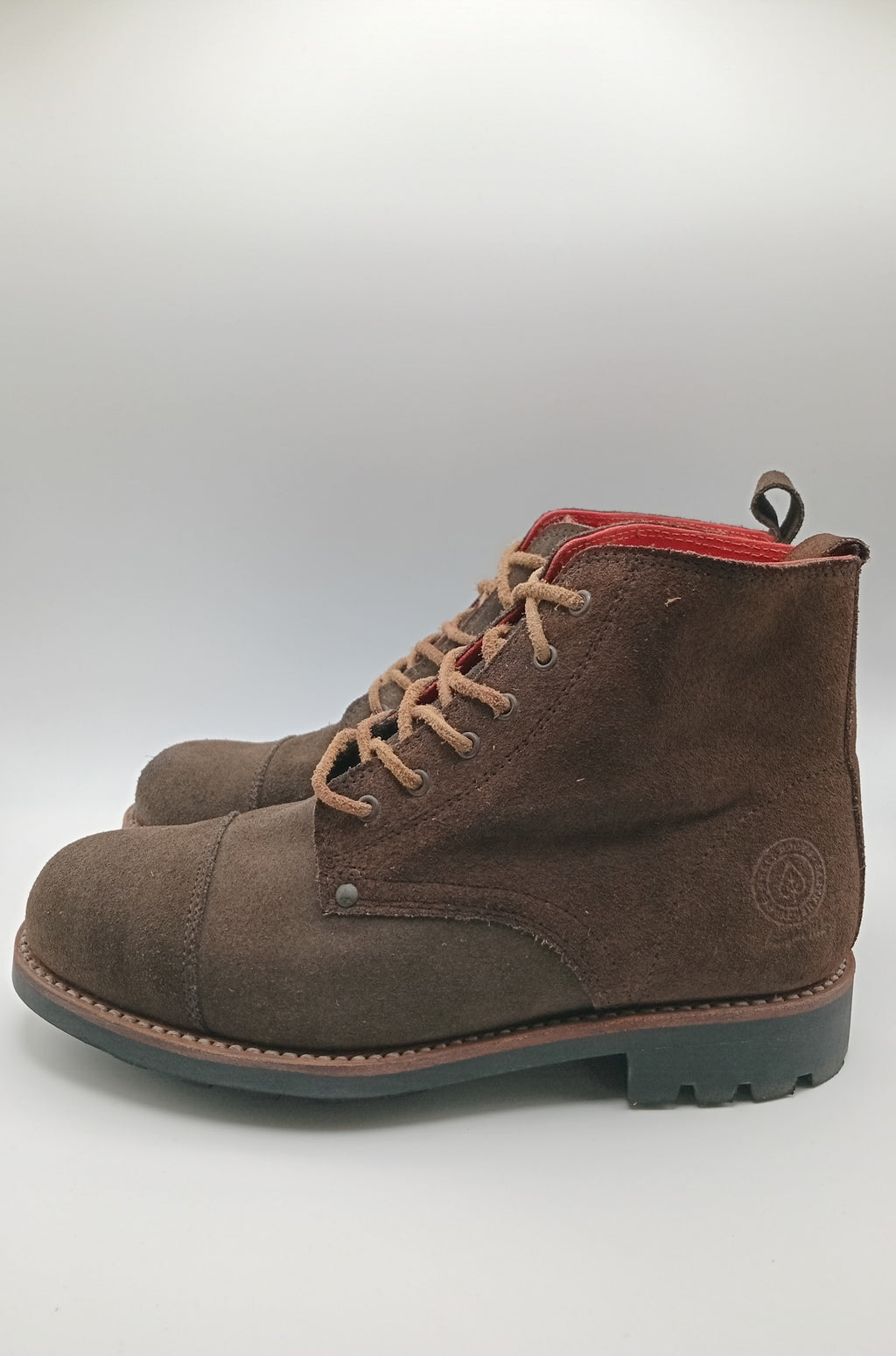 BOTA COTURNO GREEN BOOTS CASTANHO COURO