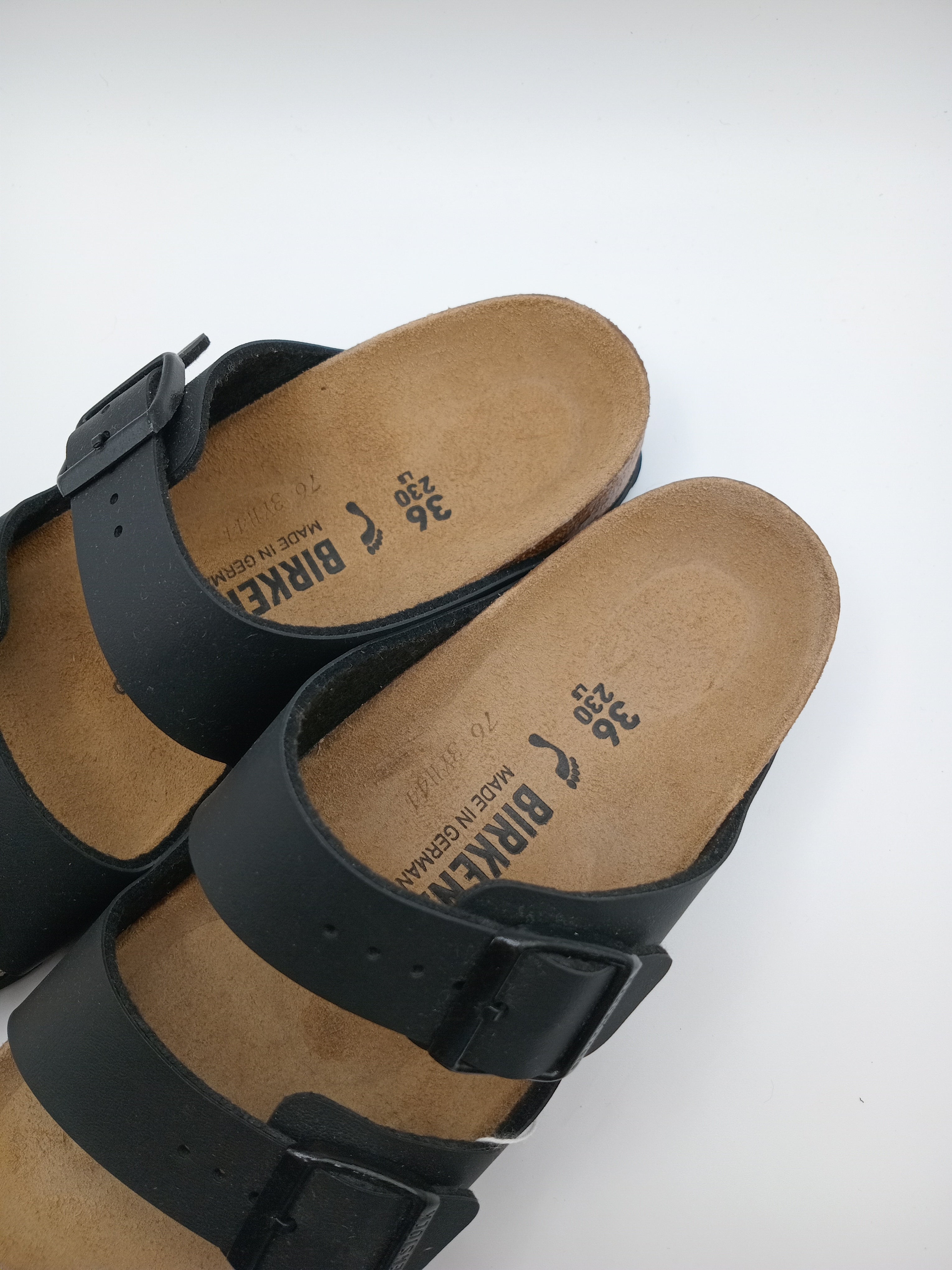 SANDÁLIA ARIZONA BS BIRKENSTOCK BLACK FIVELA PRETA COURO PRETO
