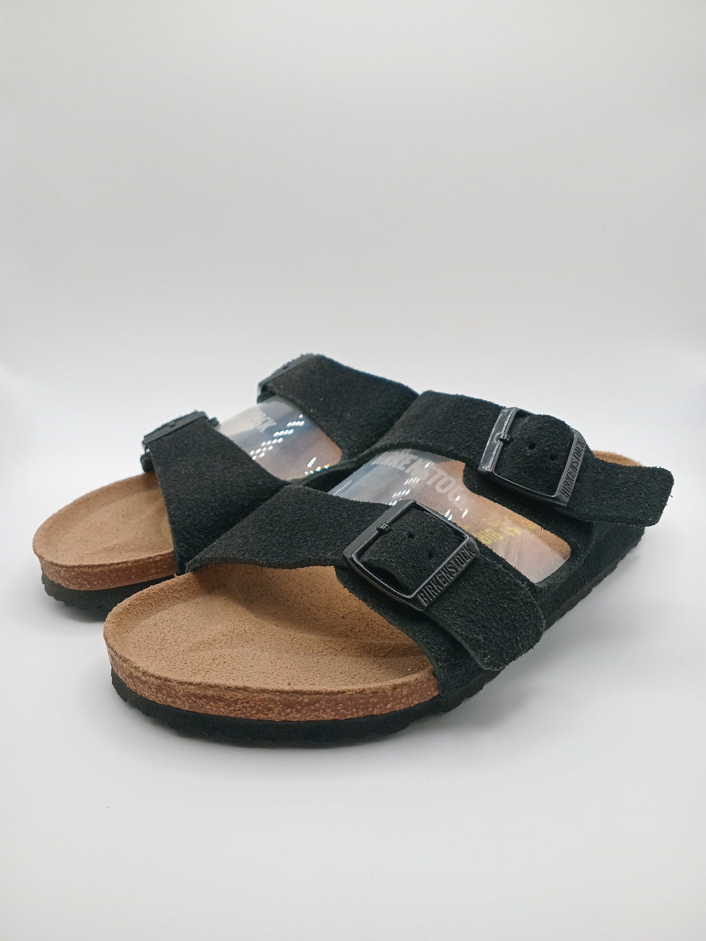 SANDÁLIA ARIZONA BS BIRKENSTOCK BLACK FIVELA PRETA COURO PRETO