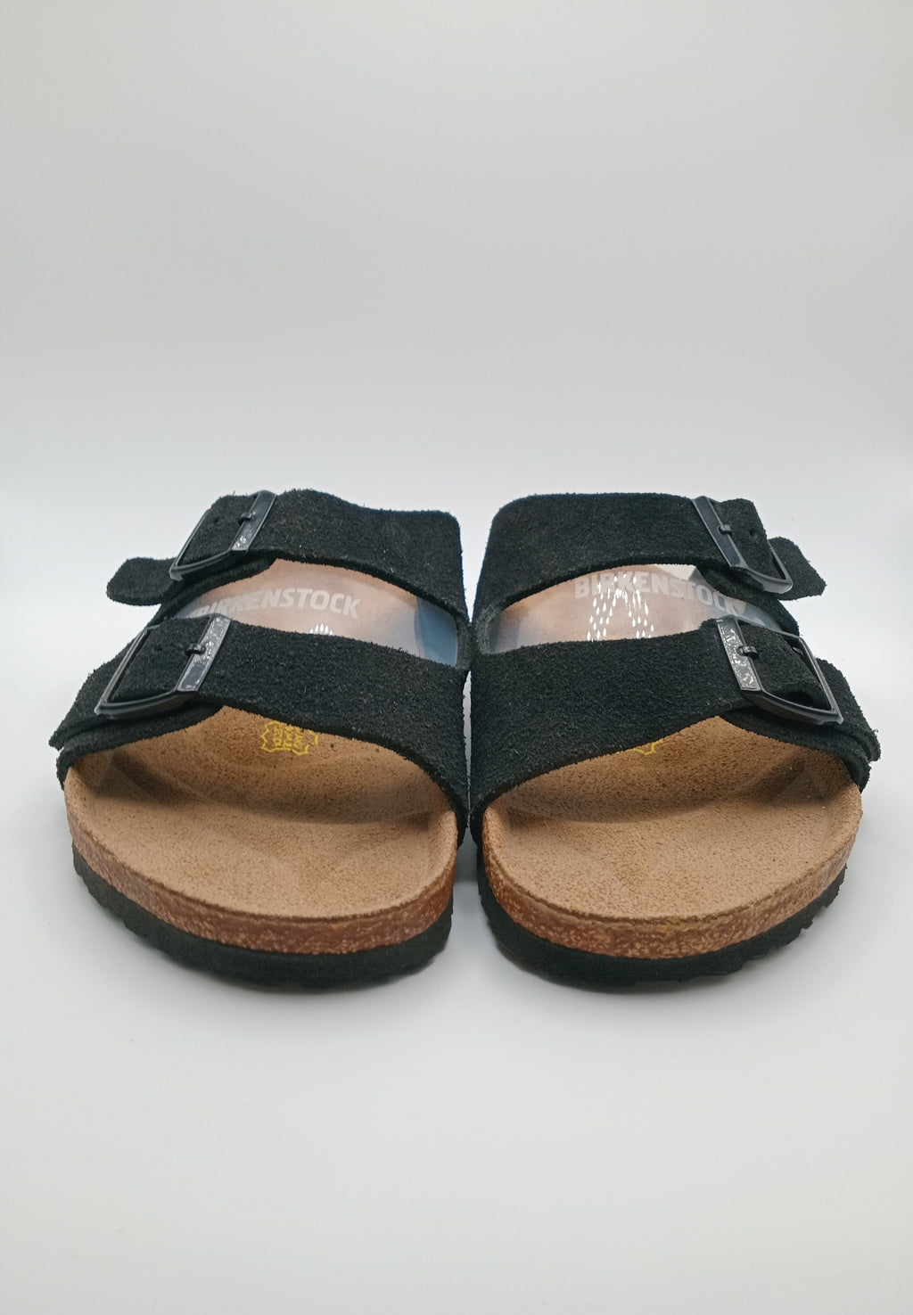 SANDÁLIA ARIZONA BS BIRKENSTOCK BLACK FIVELA PRETA COURO PRETO