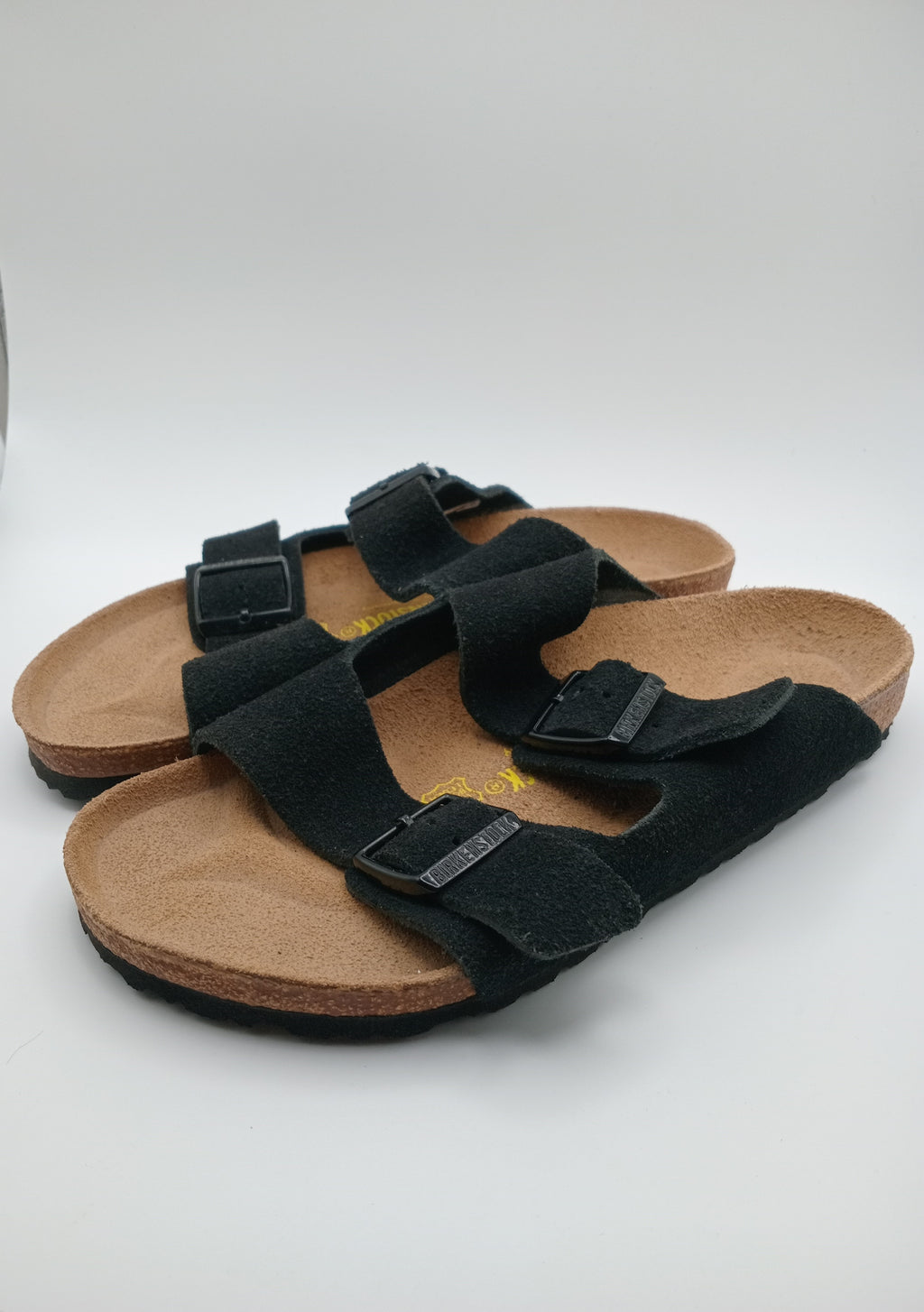 SANDÁLIA ARIZONA BS BIRKENSTOCK BLACK FIVELA PRETA COURO PRETO