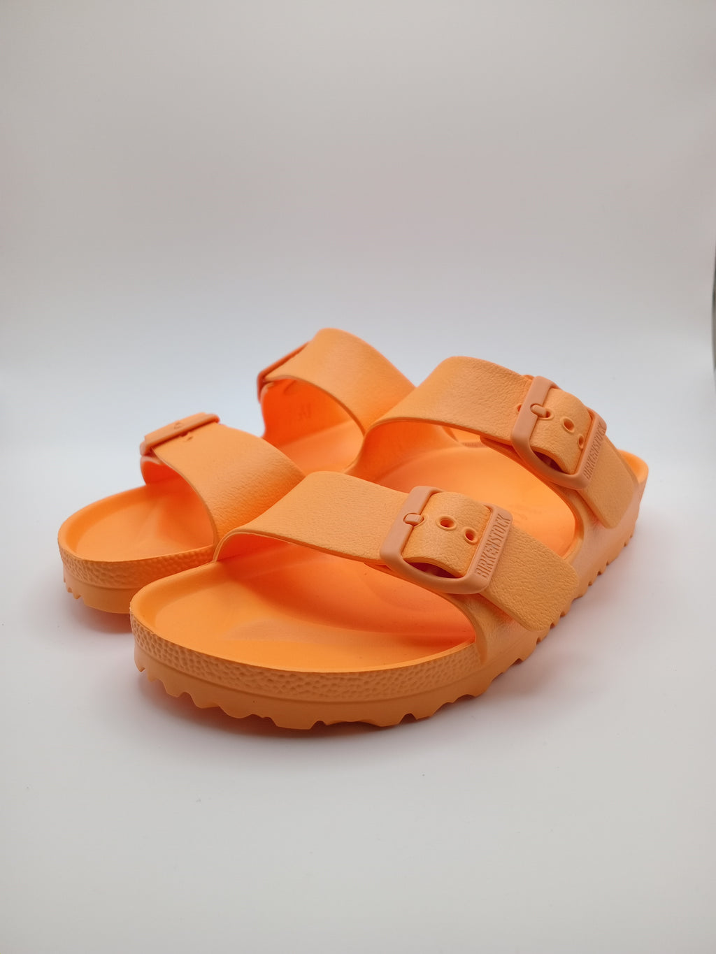 SANDÁLIA ARIZONA EVA BIRKENSTOCK ORANGE FIVELA LARANJA PLÁSTICO LARANJA