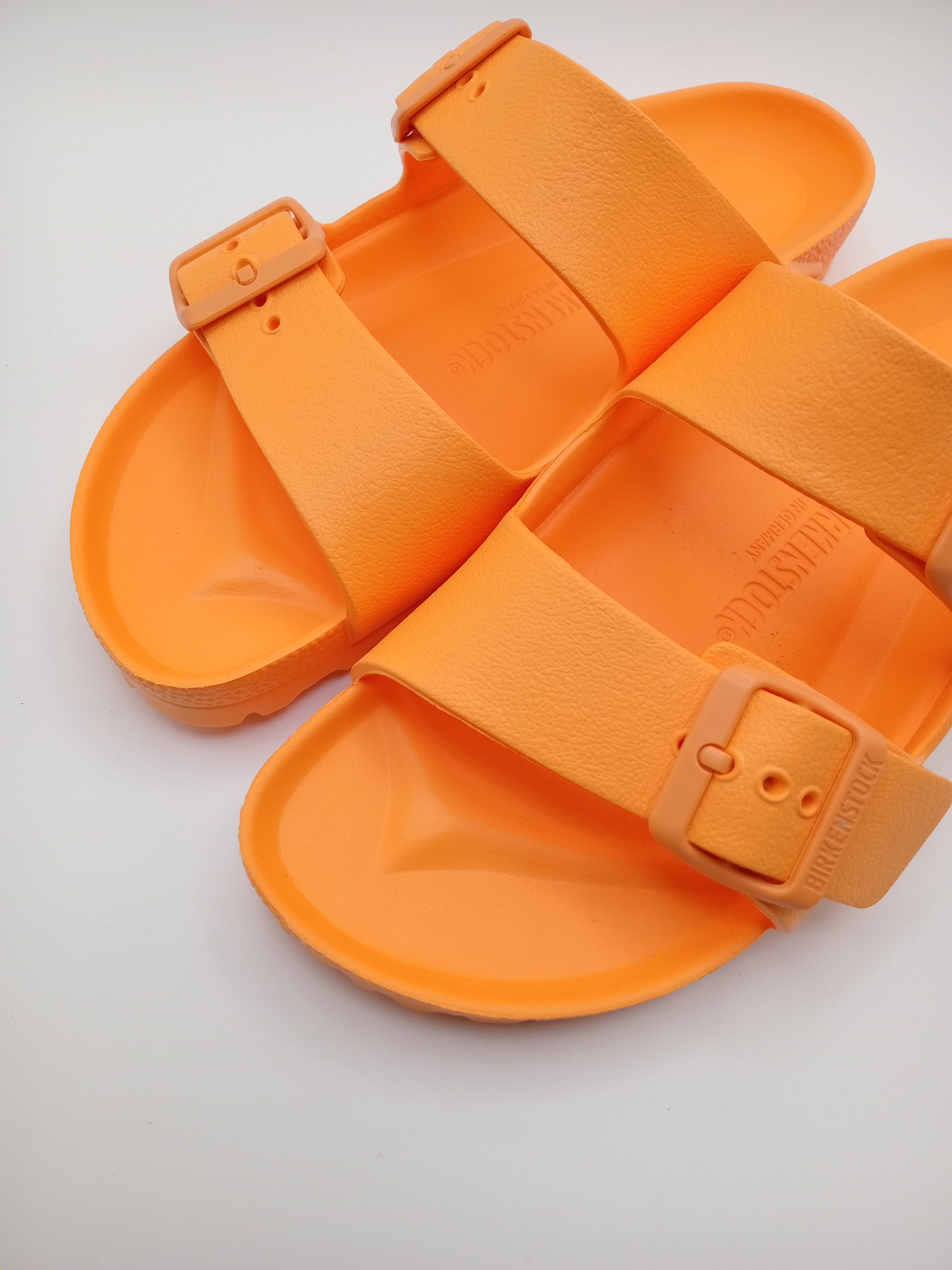 SANDÁLIA ARIZONA EVA BIRKENSTOCK ORANGE FIVELA LARANJA PLÁSTICO LARANJA