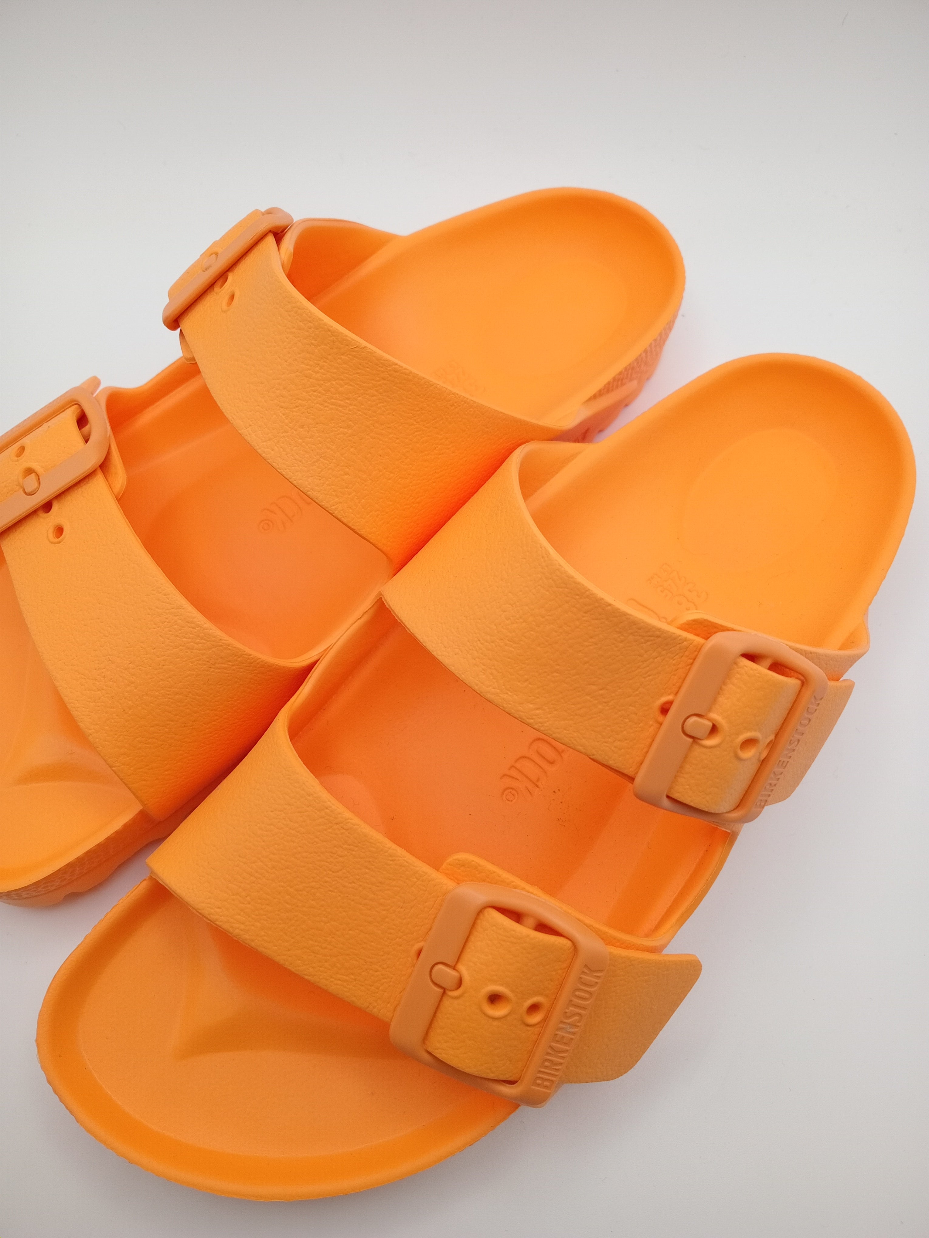 SANDÁLIA ARIZONA EVA BIRKENSTOCK ORANGE FIVELA LARANJA PLÁSTICO LARANJA