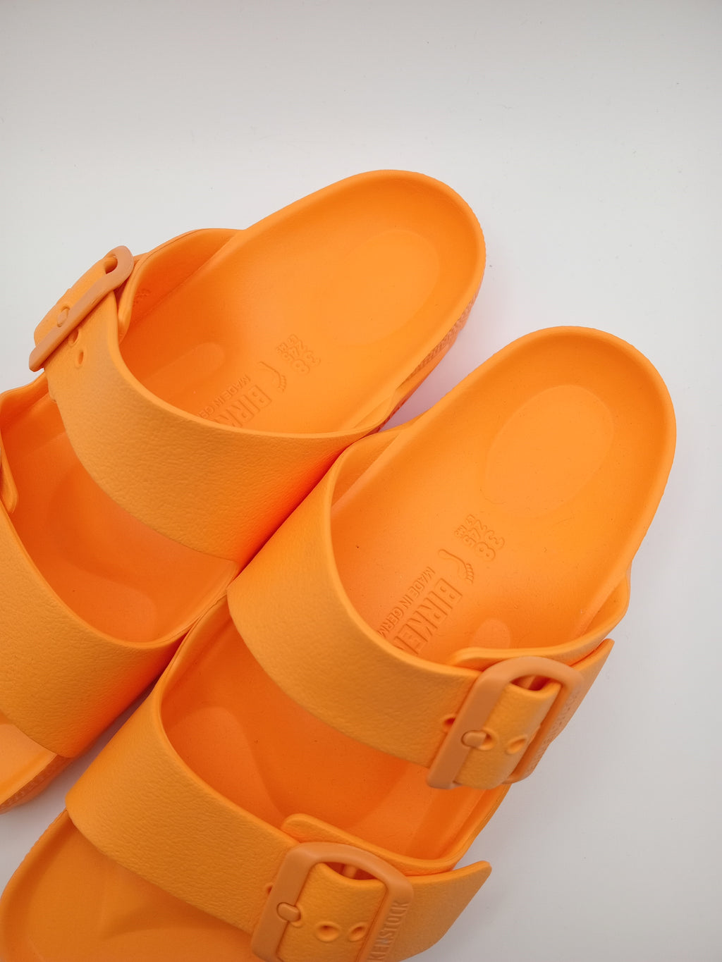 SANDÁLIA ARIZONA EVA BIRKENSTOCK ORANGE FIVELA LARANJA PLÁSTICO LARANJA