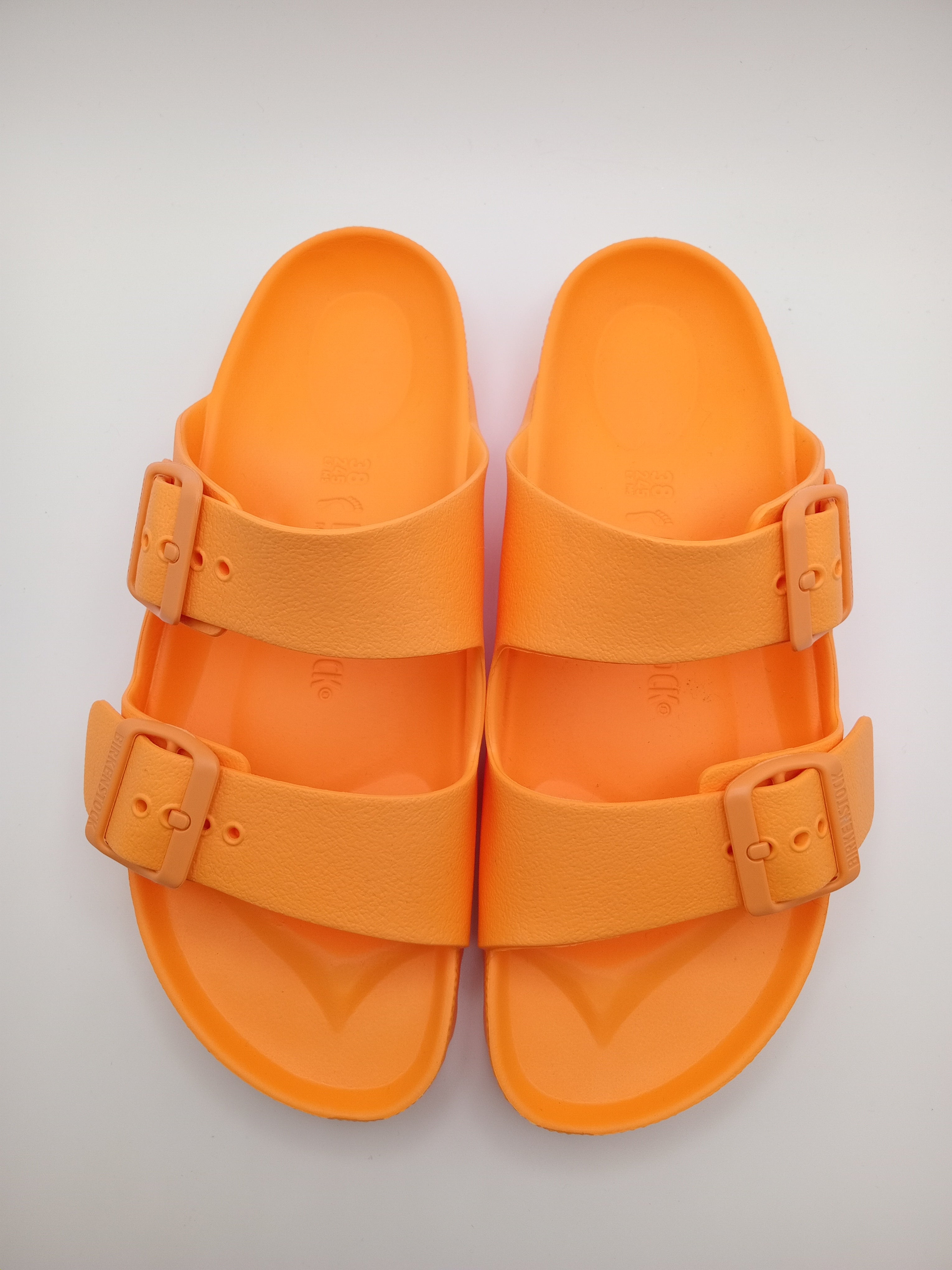 SANDÁLIA ARIZONA EVA BIRKENSTOCK ORANGE FIVELA LARANJA PLÁSTICO LARANJA