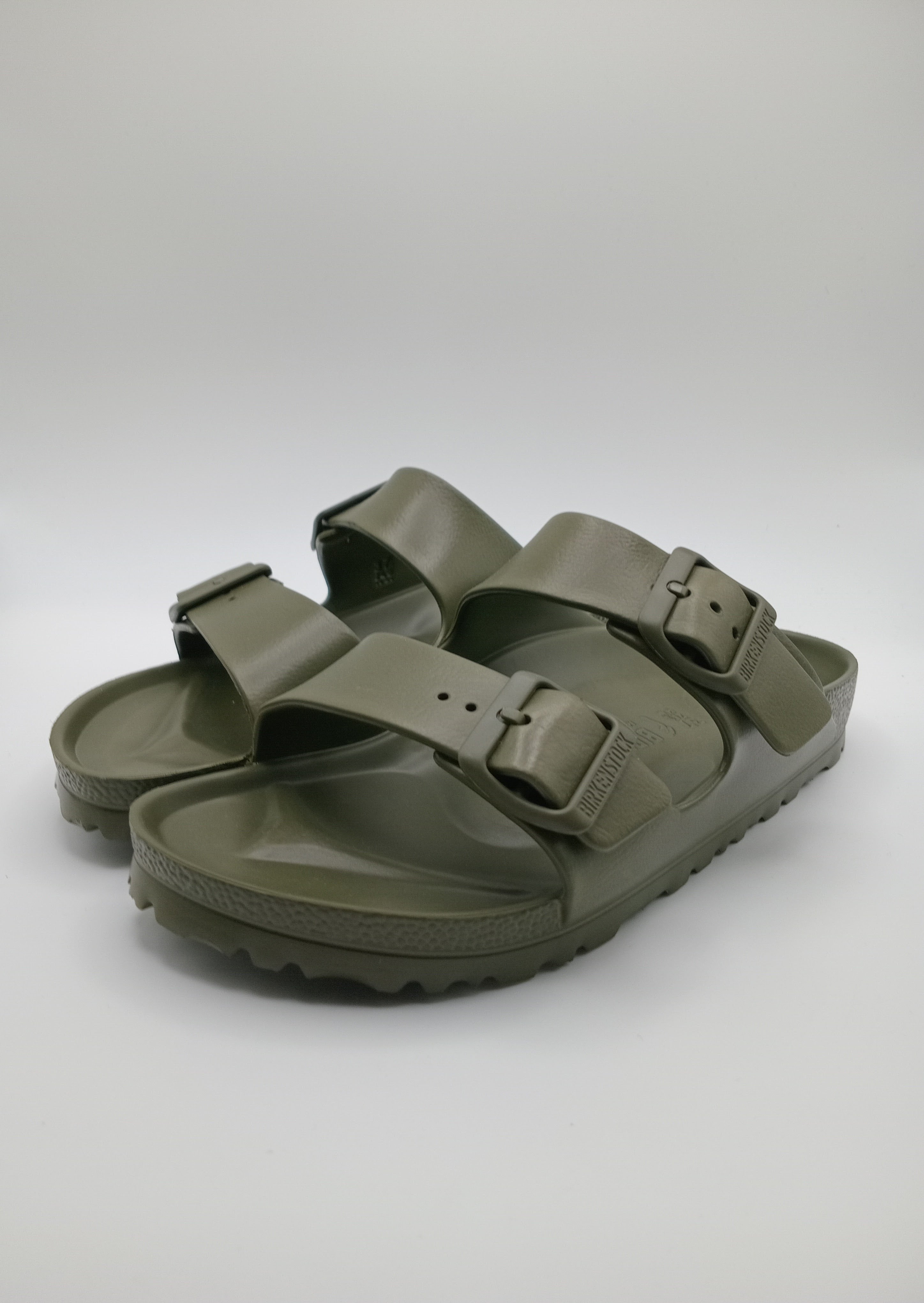 SANDÁLIA ARIZONA EVA BIRKENSTOCK KHAKI FIVELA VERDE PLÁSTICO VERDE MILITAR