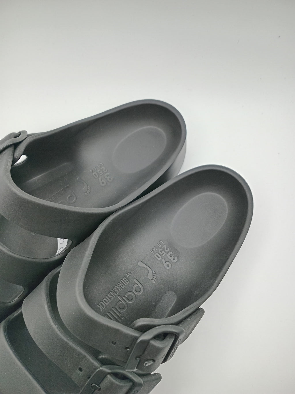 SANDÁLIA FLORIDA III EVA PAP FLEX PLATAFORM PAPILLIO BY BIRKENSTOCK  BLACK FIVELA PRETA PLÁSTICO PRETO 3 TIRAS