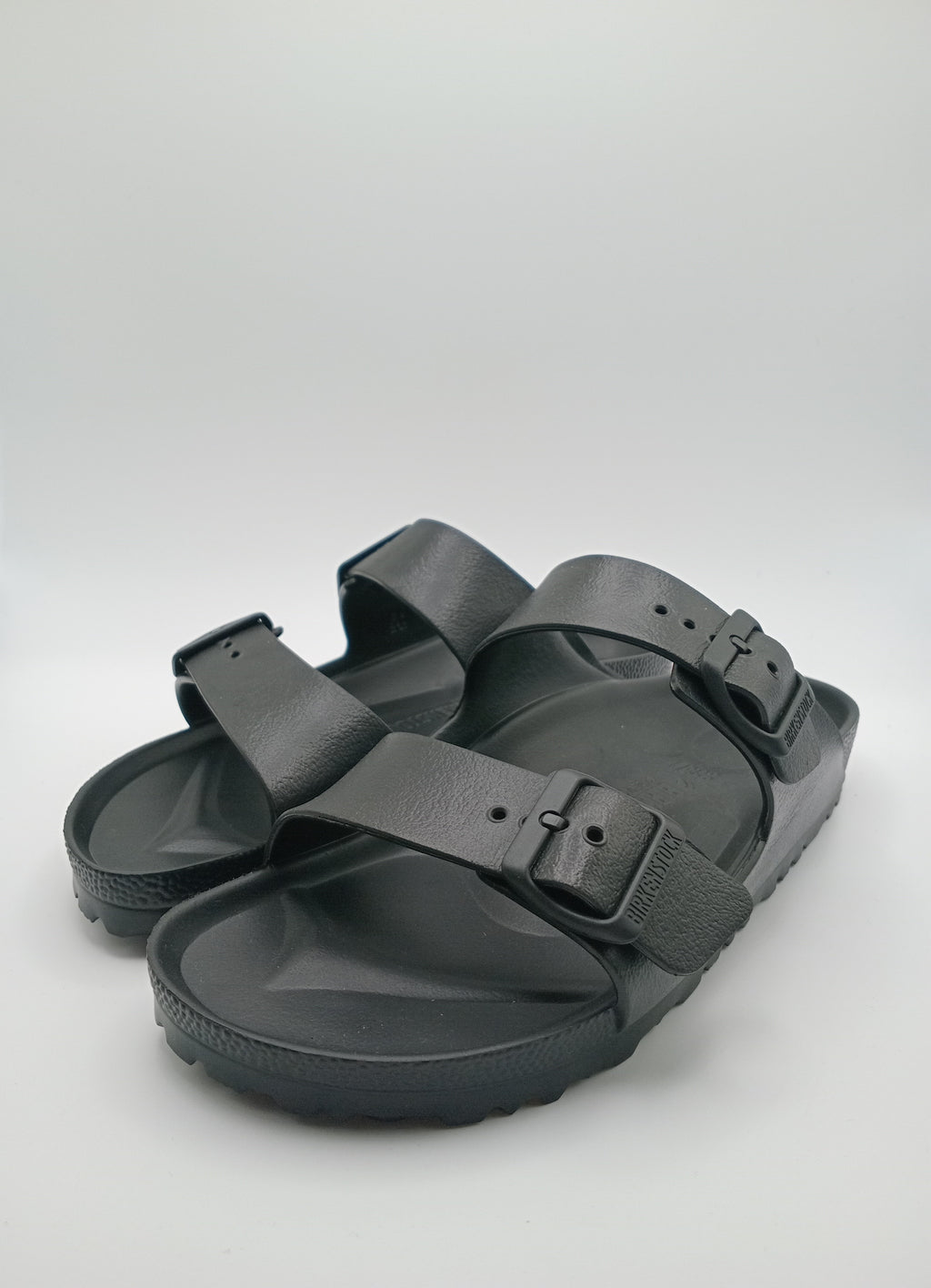SANDÁLIA ARIZONA EVA BIRKENSTOCK BLACK FIVELA PRETA PLÁSTICO PRETO