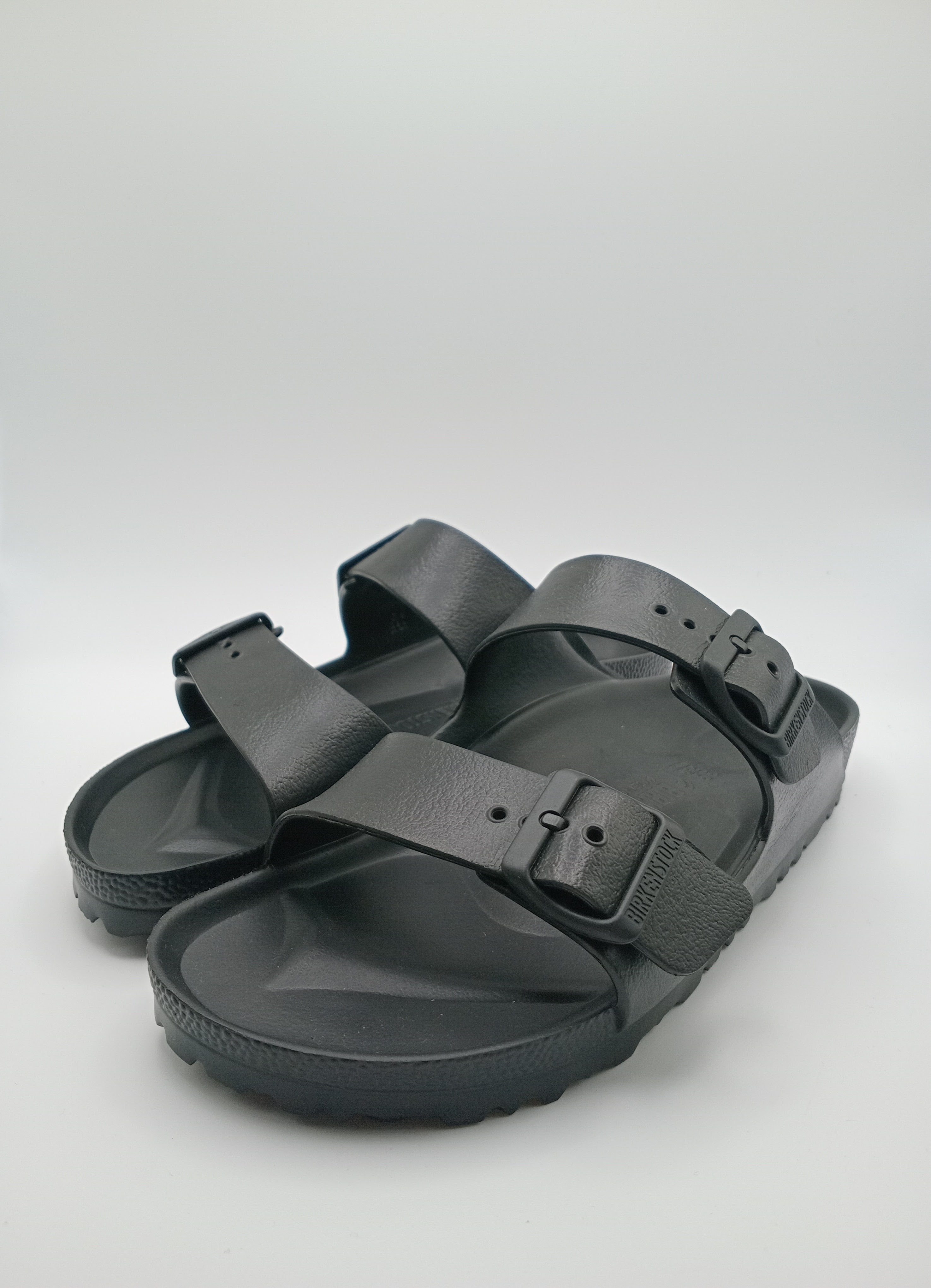 SANDÁLIA ARIZONA EVA BIRKENSTOCK BLACK FIVELA PRETA PLÁSTICO PRETO
