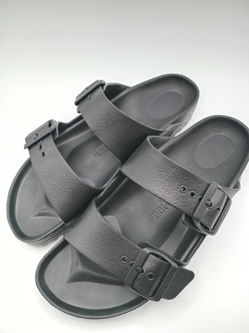 SANDÁLIA ARIZONA EVA BIRKENSTOCK BLACK FIVELA PRETA PLÁSTICO PRETO