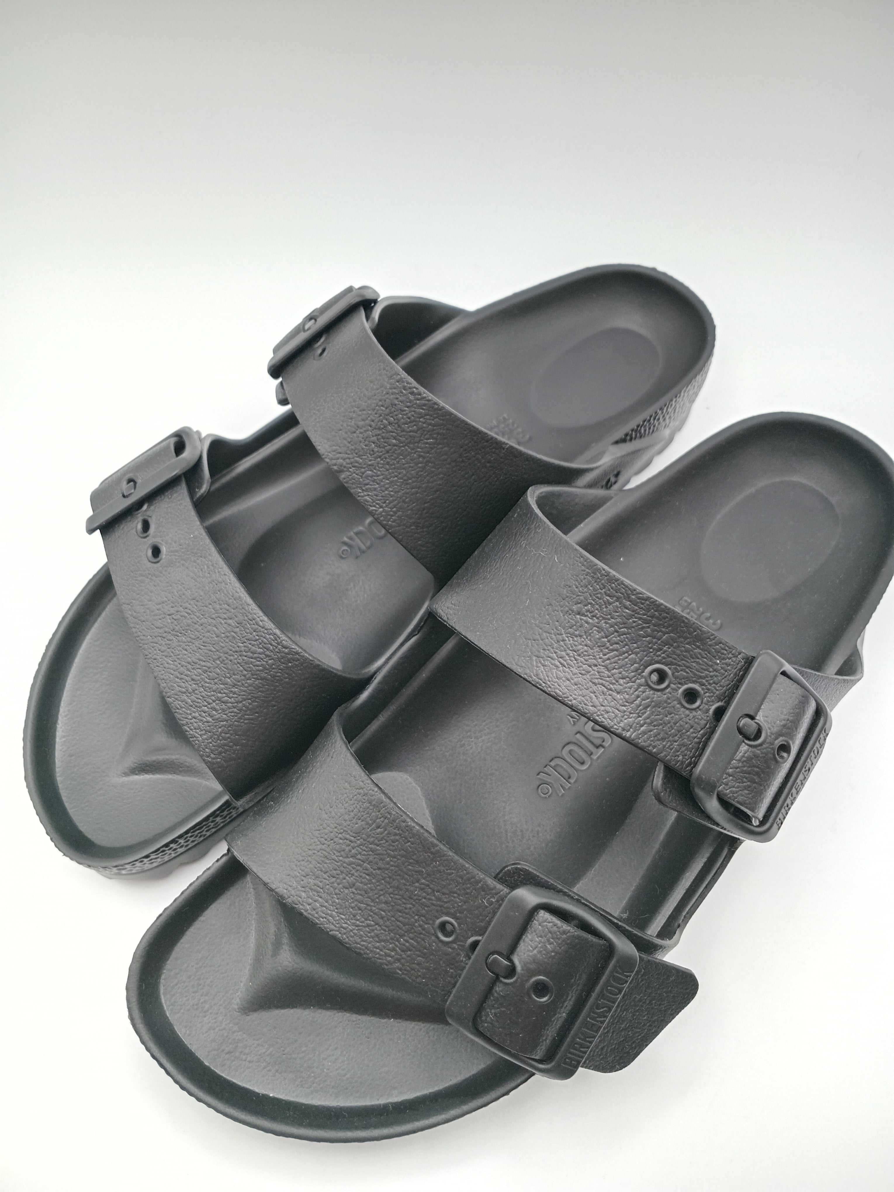 SANDÁLIA ARIZONA EVA BIRKENSTOCK BLACK FIVELA PRETA PLÁSTICO PRETO