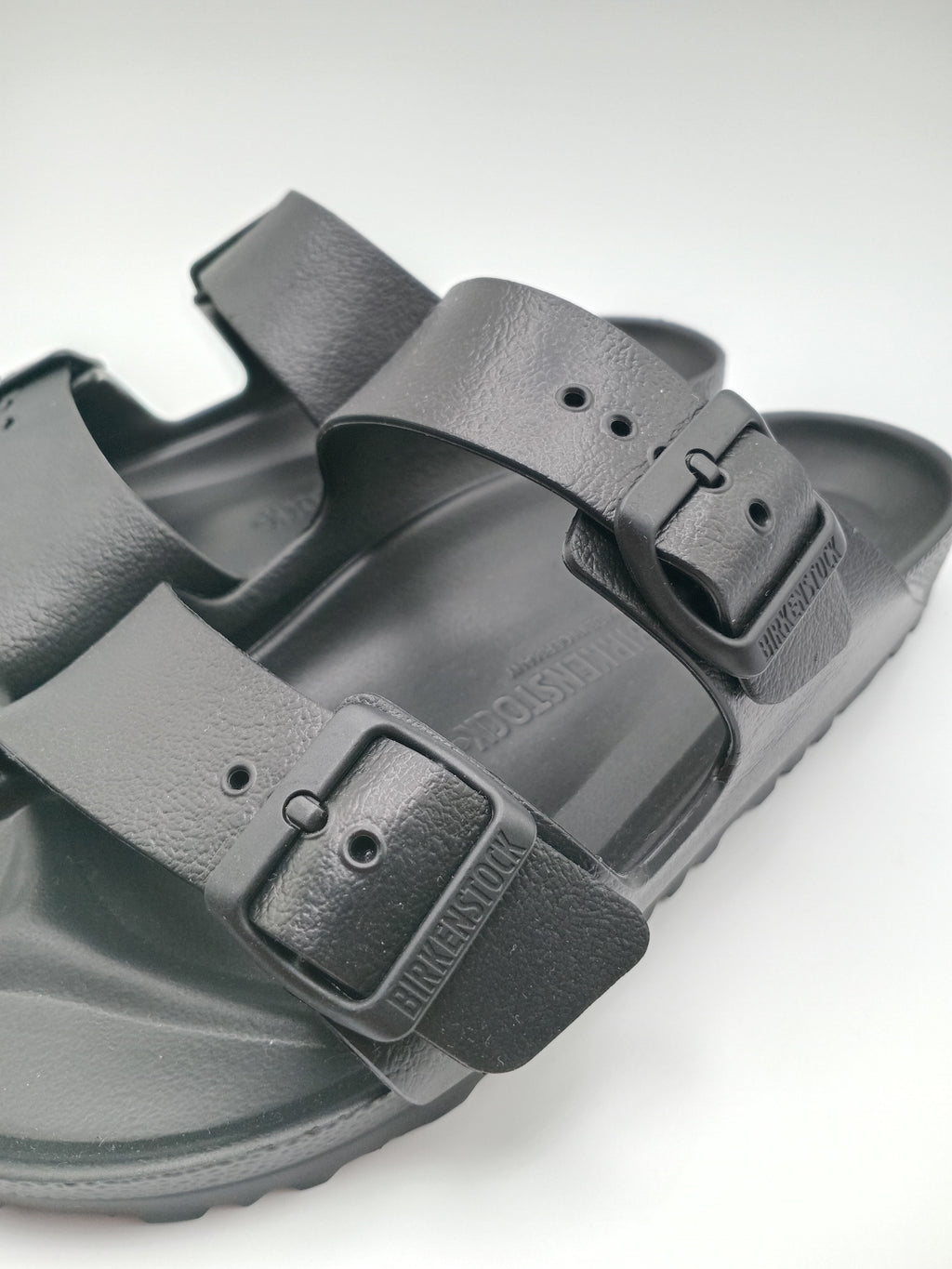 SANDÁLIA ARIZONA EVA BIRKENSTOCK BLACK FIVELA PRETA PLÁSTICO PRETO