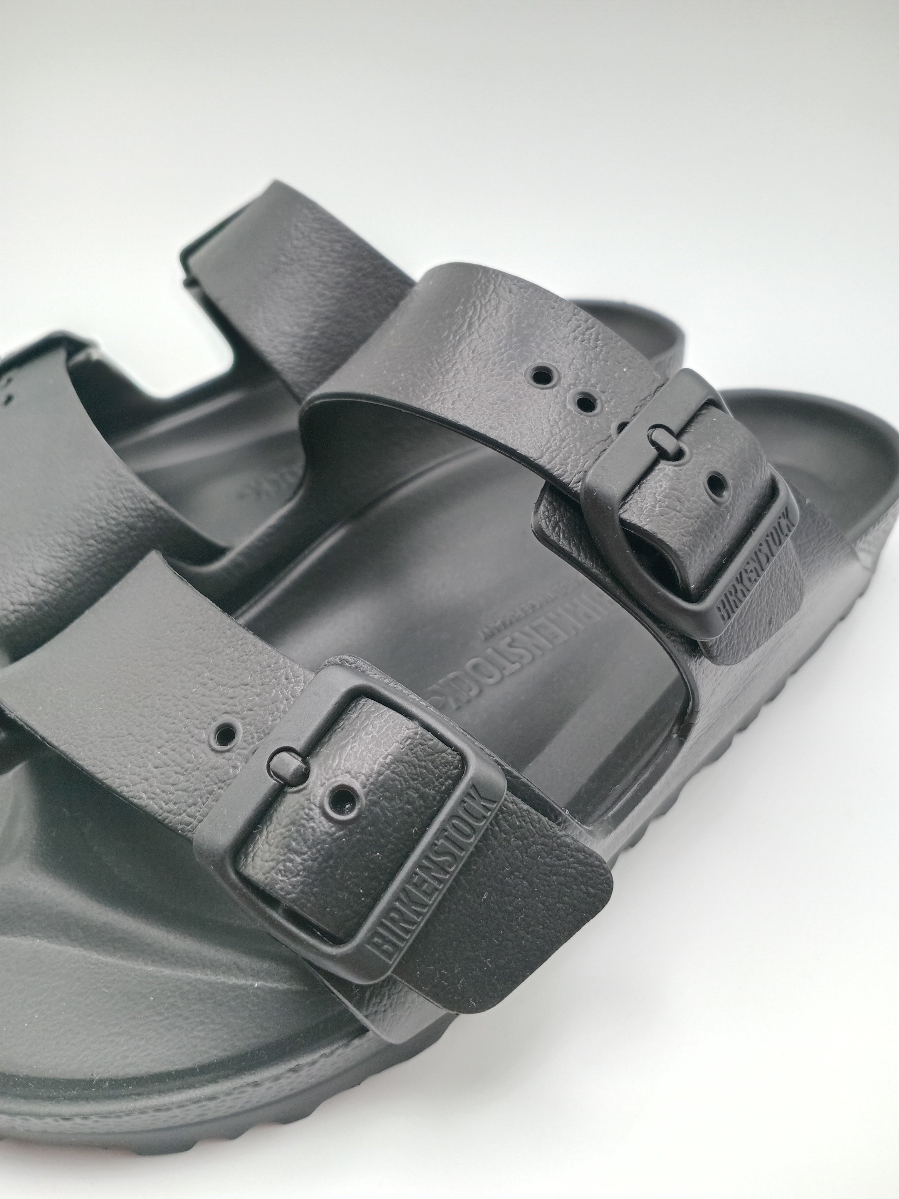 SANDÁLIA ARIZONA EVA BIRKENSTOCK BLACK FIVELA PRETA PLÁSTICO PRETO