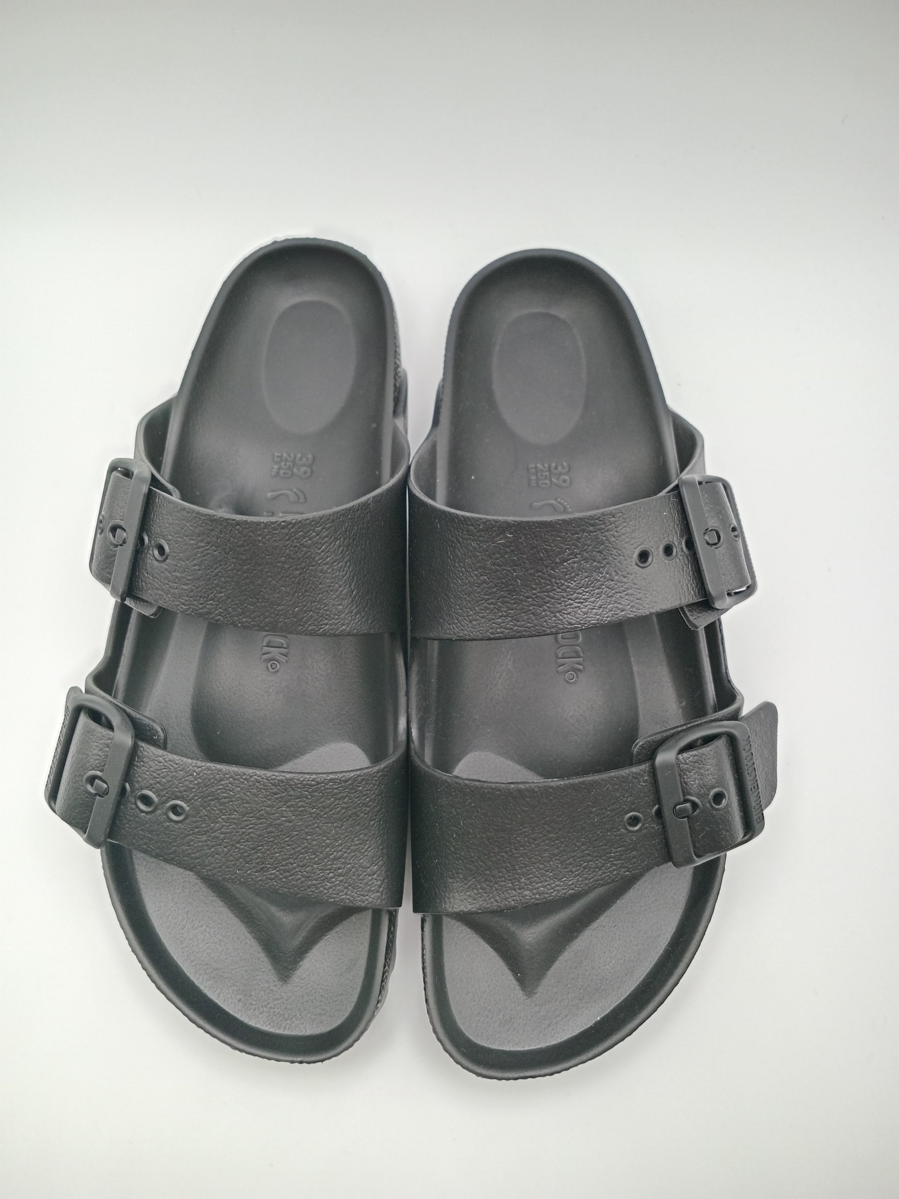 SANDÁLIA ARIZONA EVA BIRKENSTOCK BLACK FIVELA PRETA PLÁSTICO PRETO