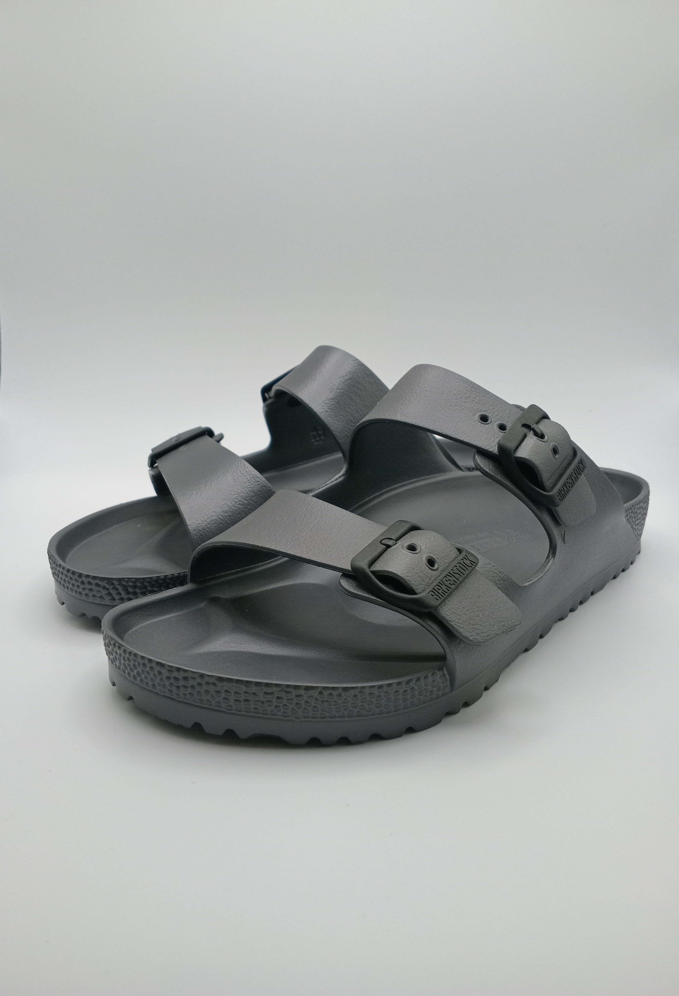 SANDÁLIA ARIZONA EVA BIRKENSTOCK GRAY FIVELA CINZA PLÁSTICO ASFALTO