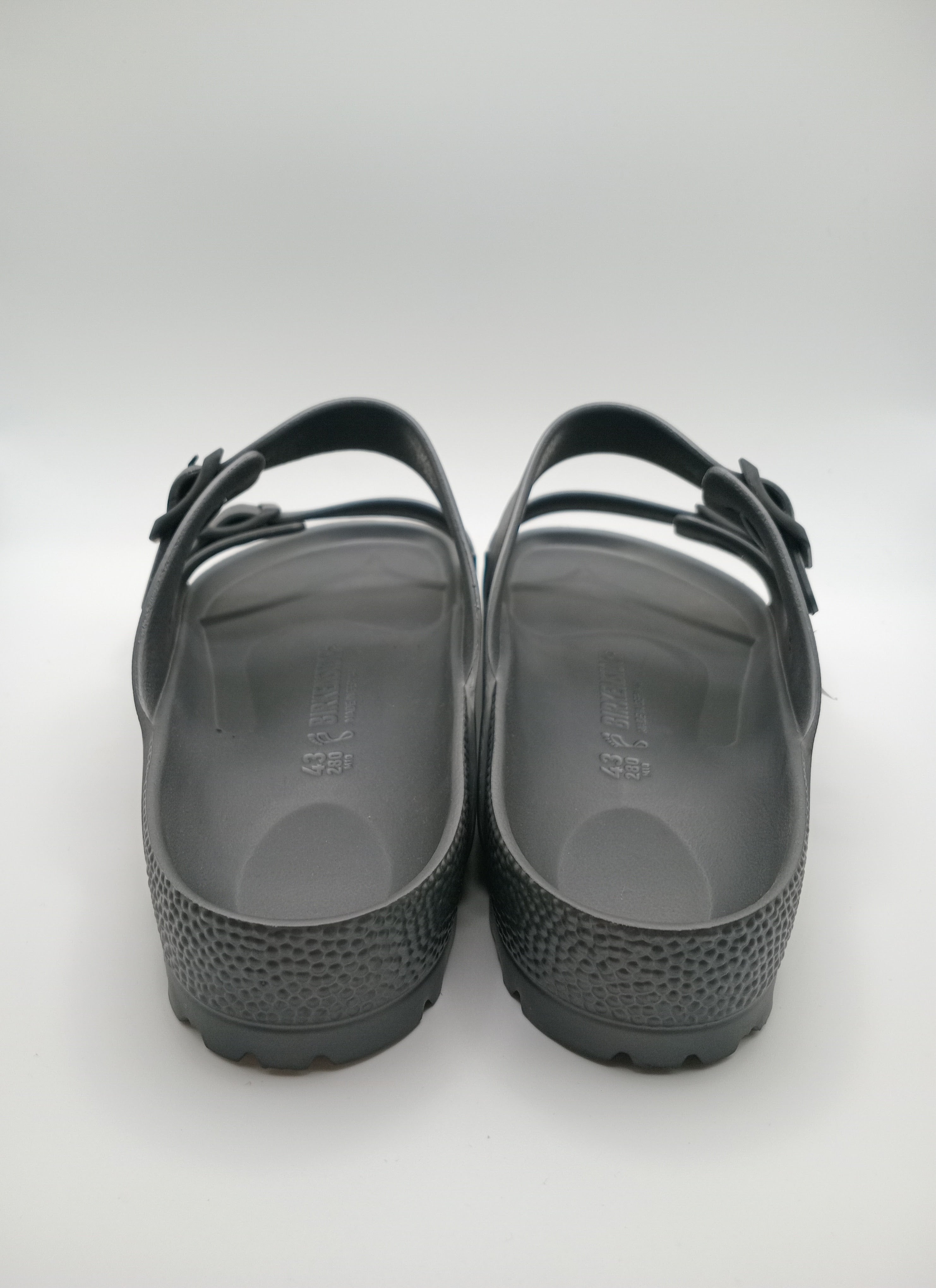 SANDÁLIA ARIZONA EVA BIRKENSTOCK GRAY FIVELA CINZA PLÁSTICO ASFALTO