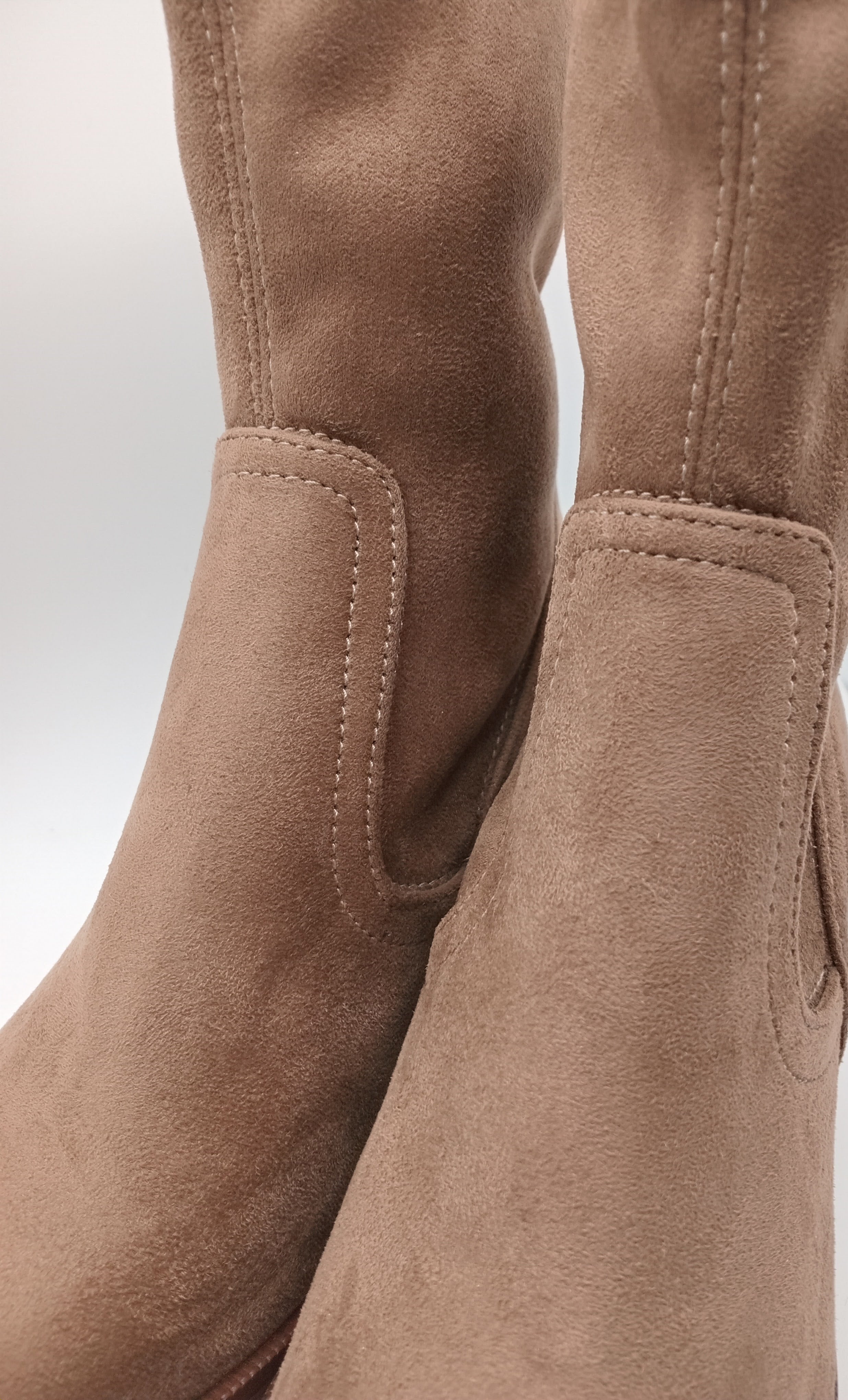BOTA TEXANA VEXED SHOES CASTANHO CLARO COURO LISO BICUDO