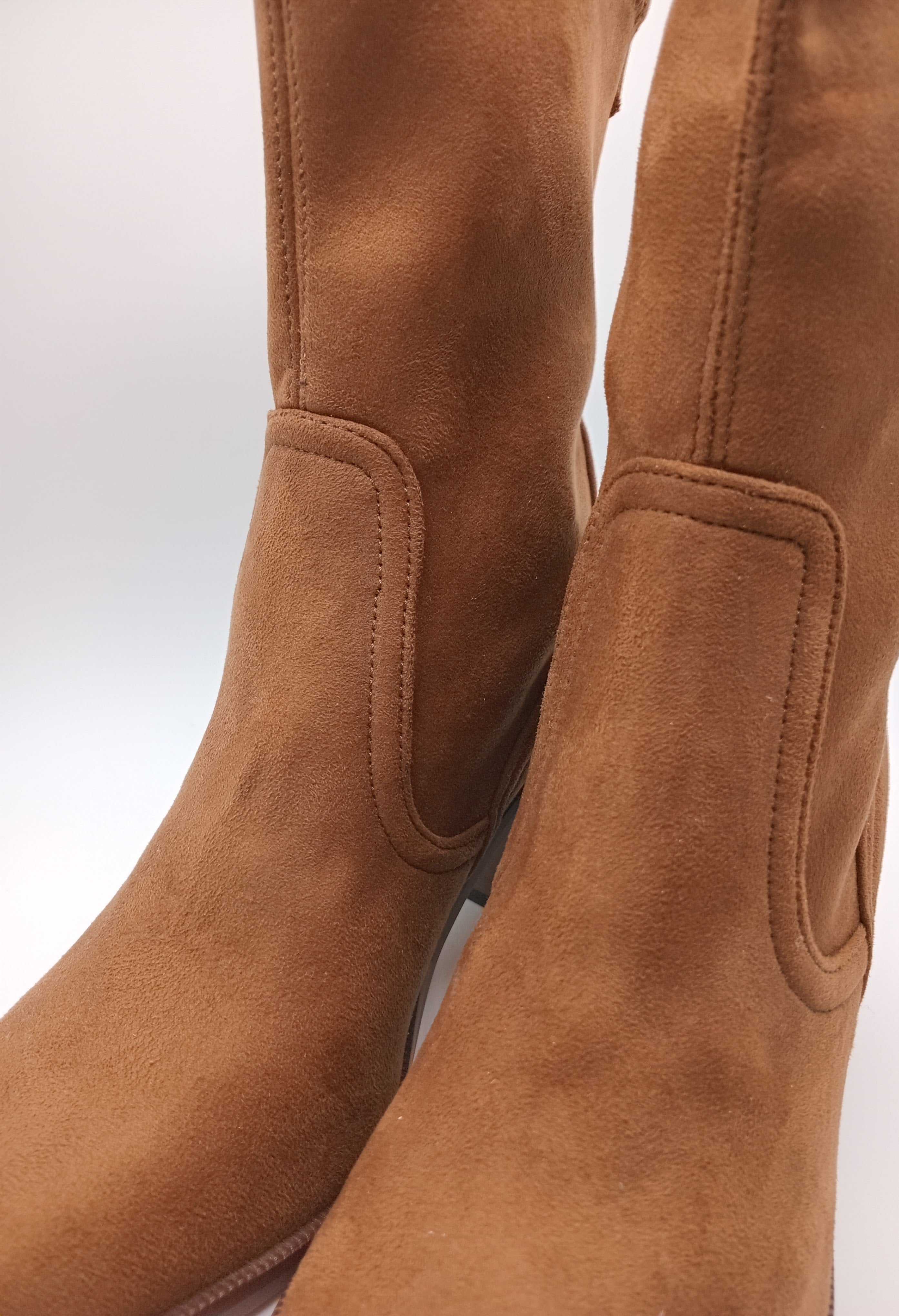 BOTA TEXANA VEXED SHOES CASTANHO COURO LISO BICUDO