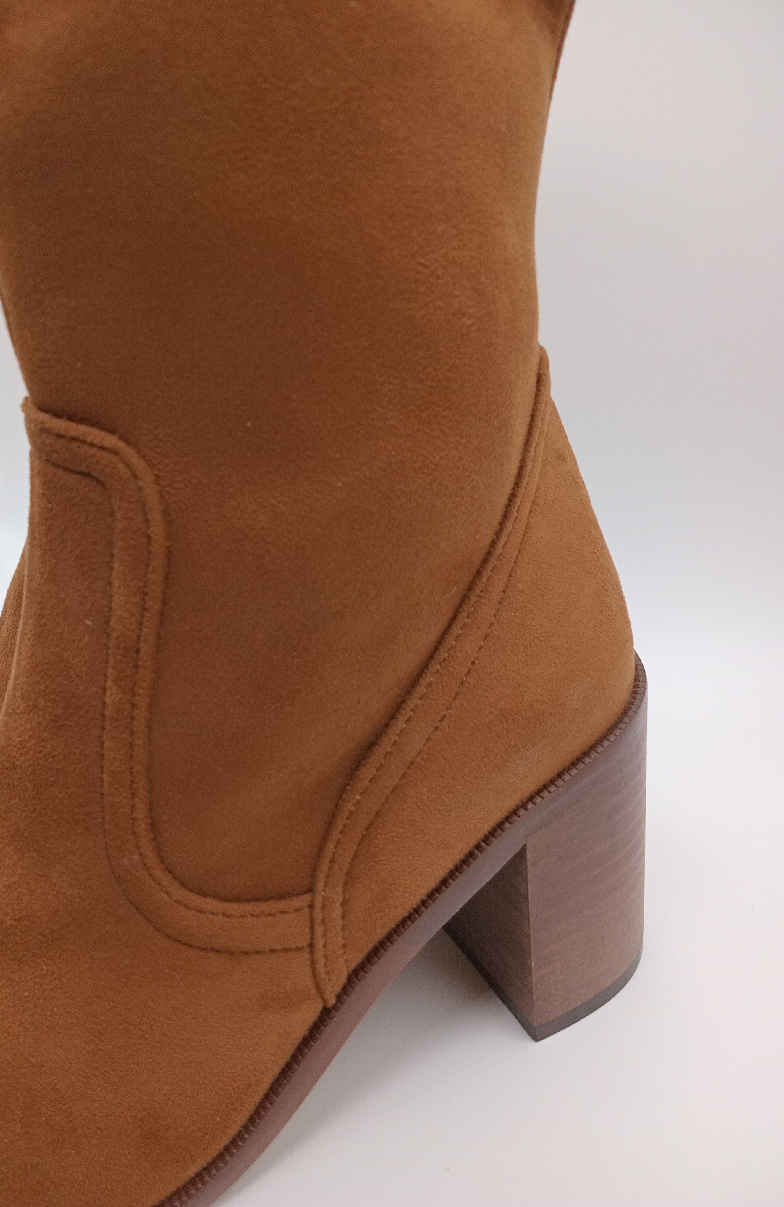 BOTA TEXANA VEXED SHOES CASTANHO COURO LISO BICUDO