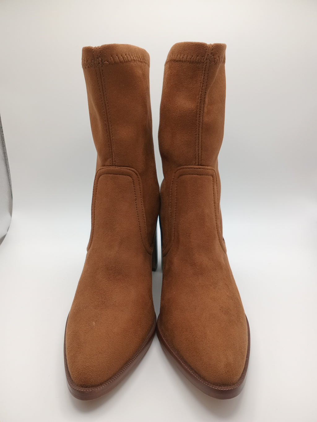 BOTA TEXANA VEXED SHOES CASTANHO COURO LISO BICUDO