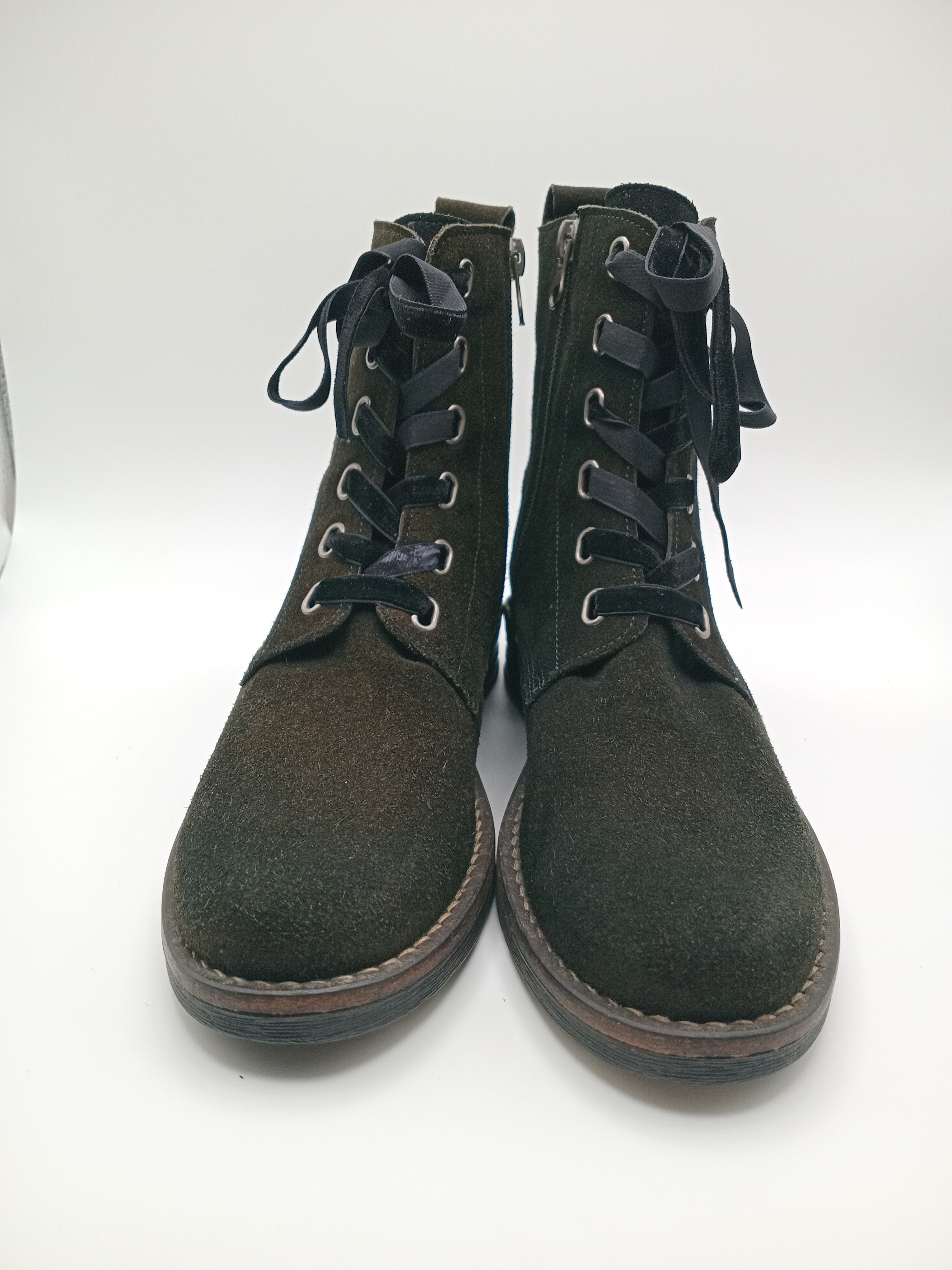 BOTA COTURNO MACADI PRETO COURO ATACADOR FITA ZIPER