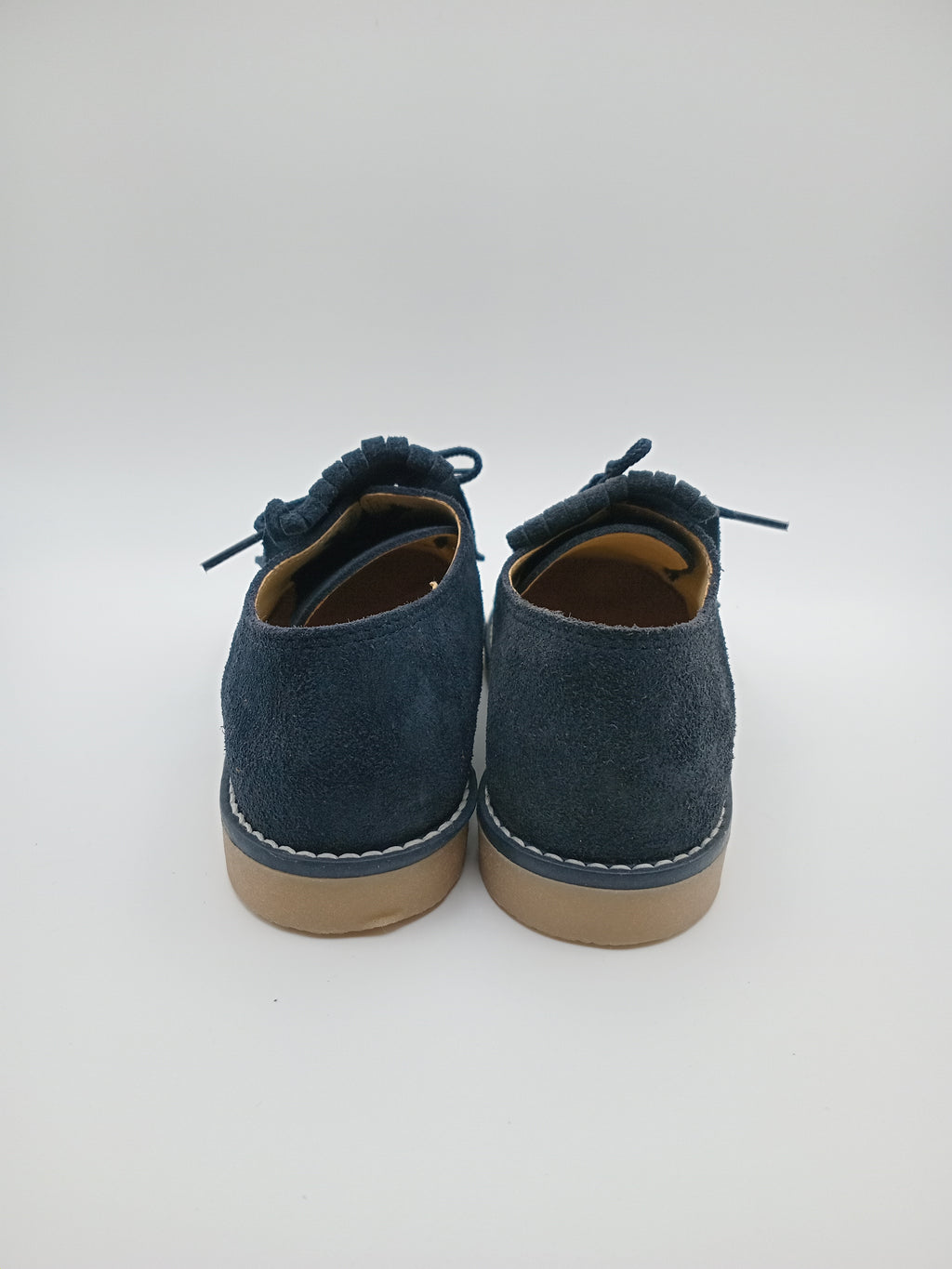 SAPATO INFANTIL POWER KIDS AZUL MARINHO COURO FRANJA APLICAÇÃO REMOVÍVEL