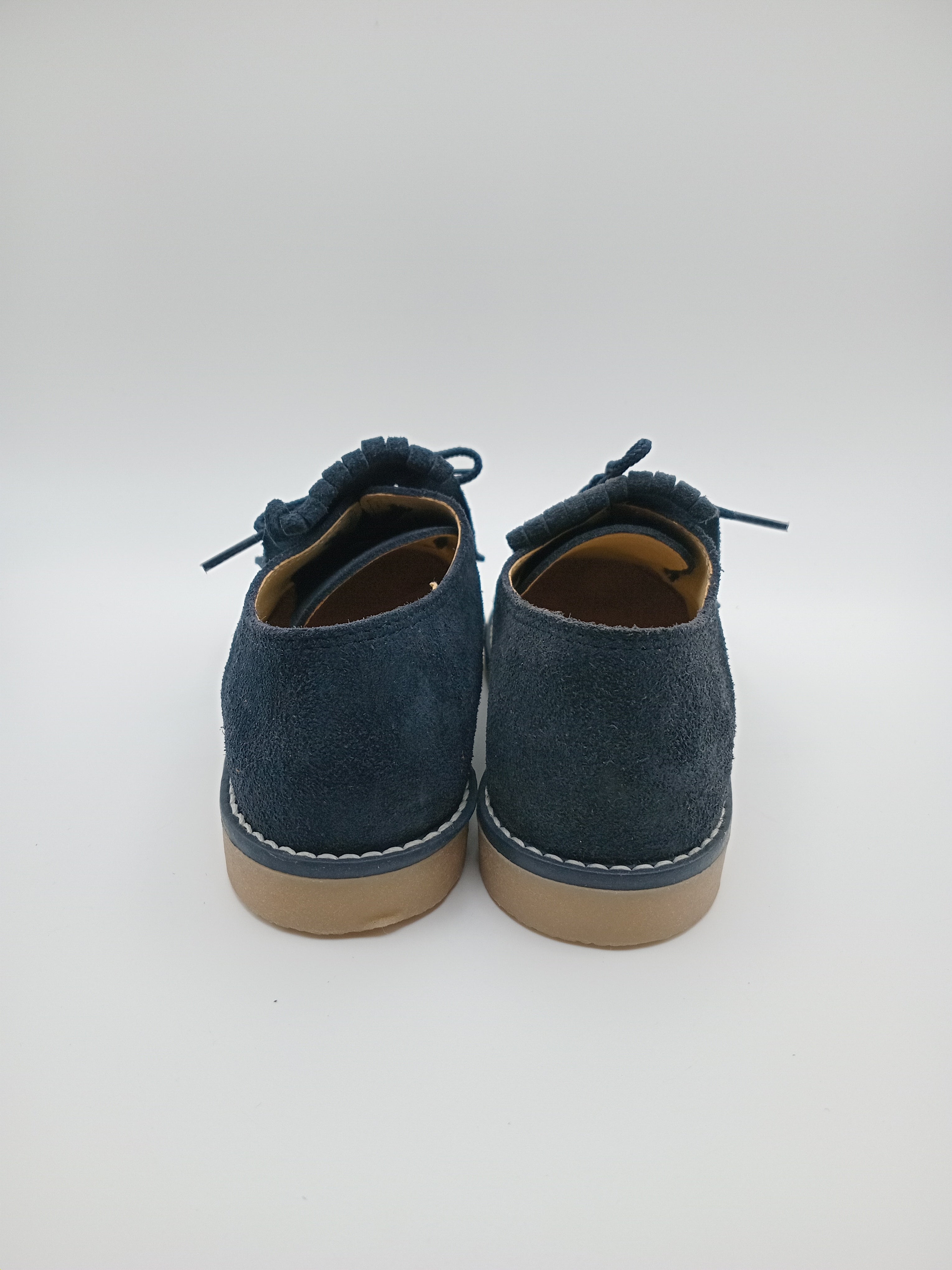 SAPATO INFANTIL POWER KIDS AZUL MARINHO COURO FRANJA APLICAÇÃO REMOVÍVEL