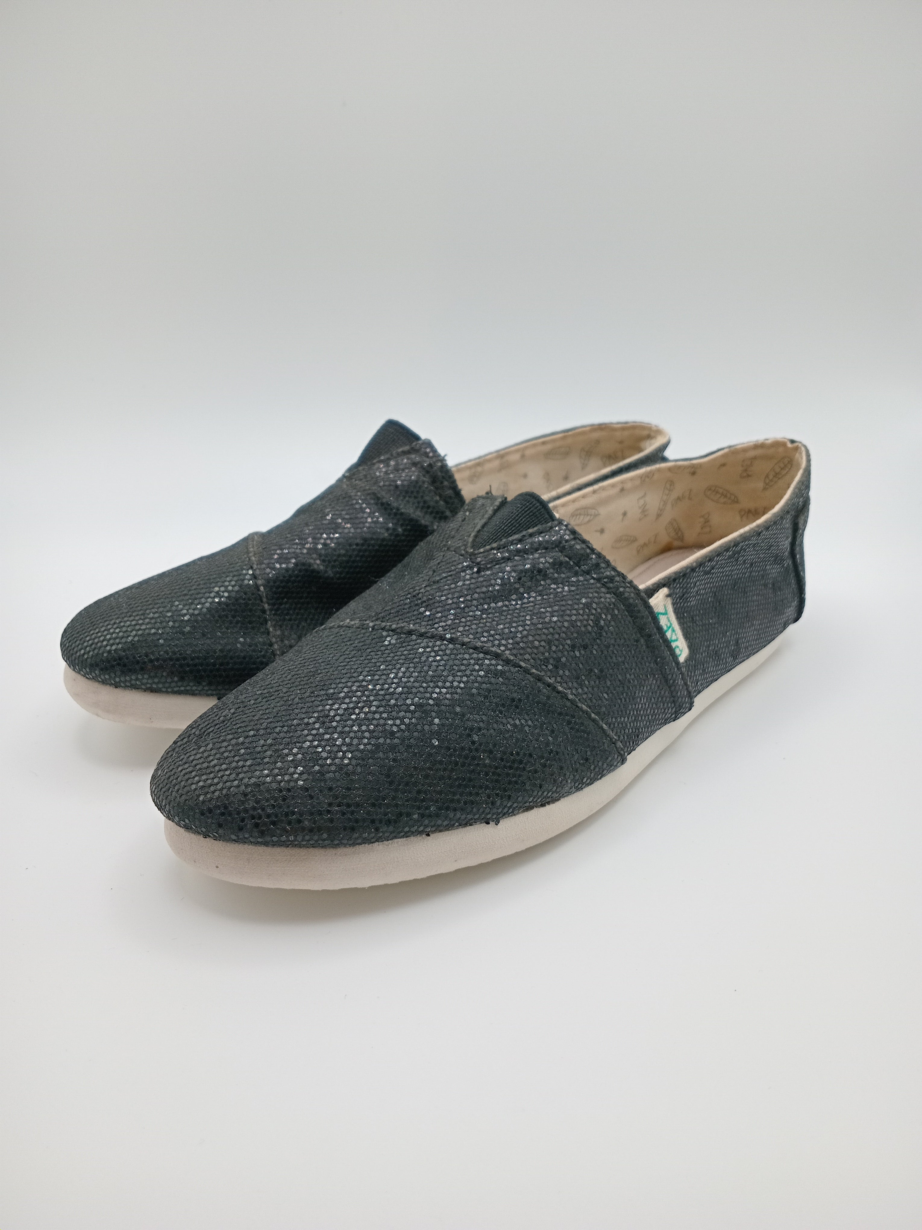 ALPARGATAS PAEZ PRETO BRILHO ELÁSTICO