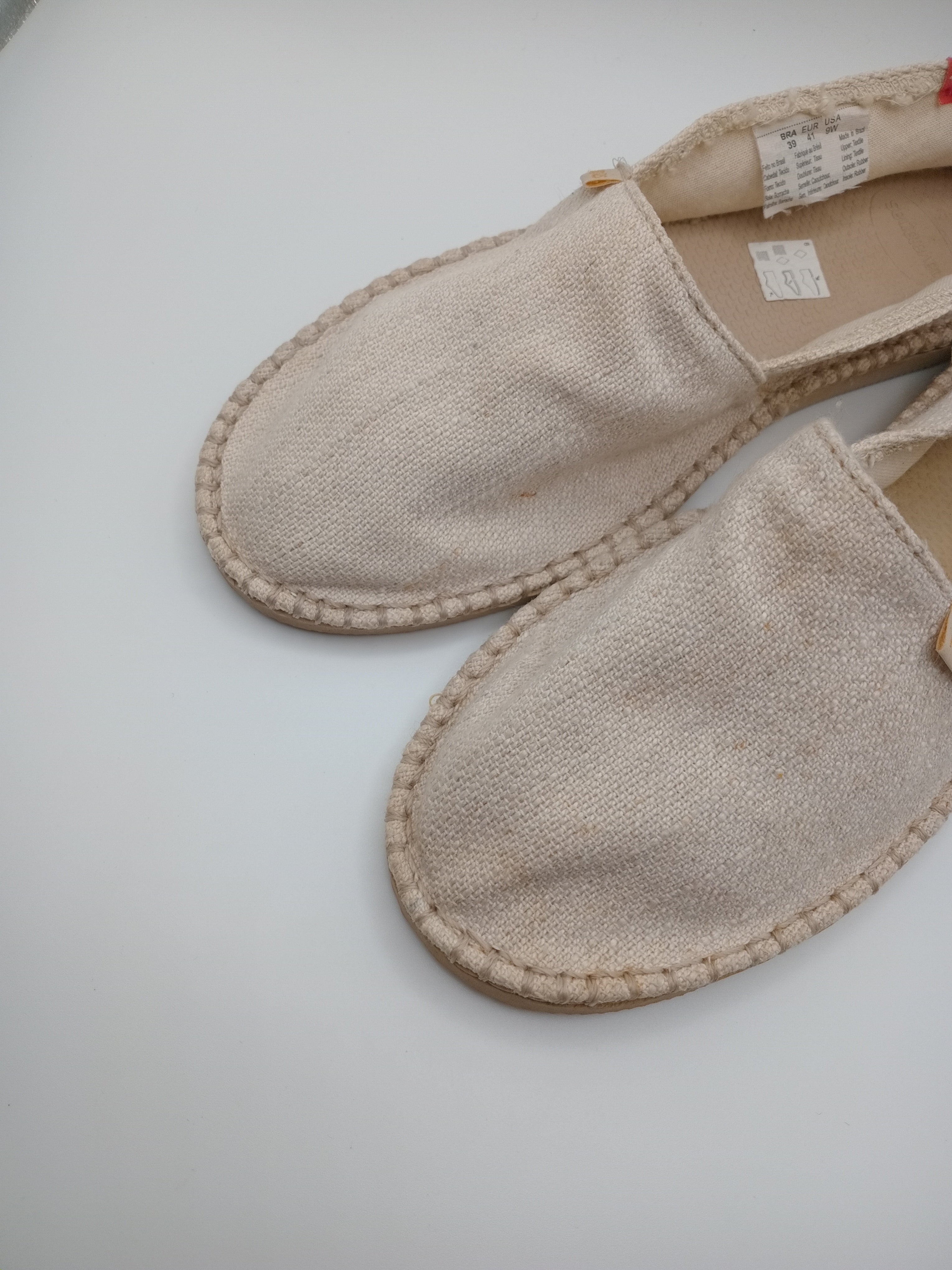 ALPARGATAS HAVAIANAS BEGE CRU