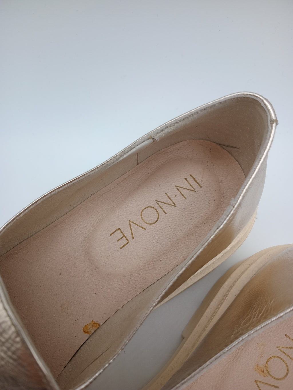MOCASSIM TRATORADO IN•NOVE NUDE ROSE COURO ACETINADO