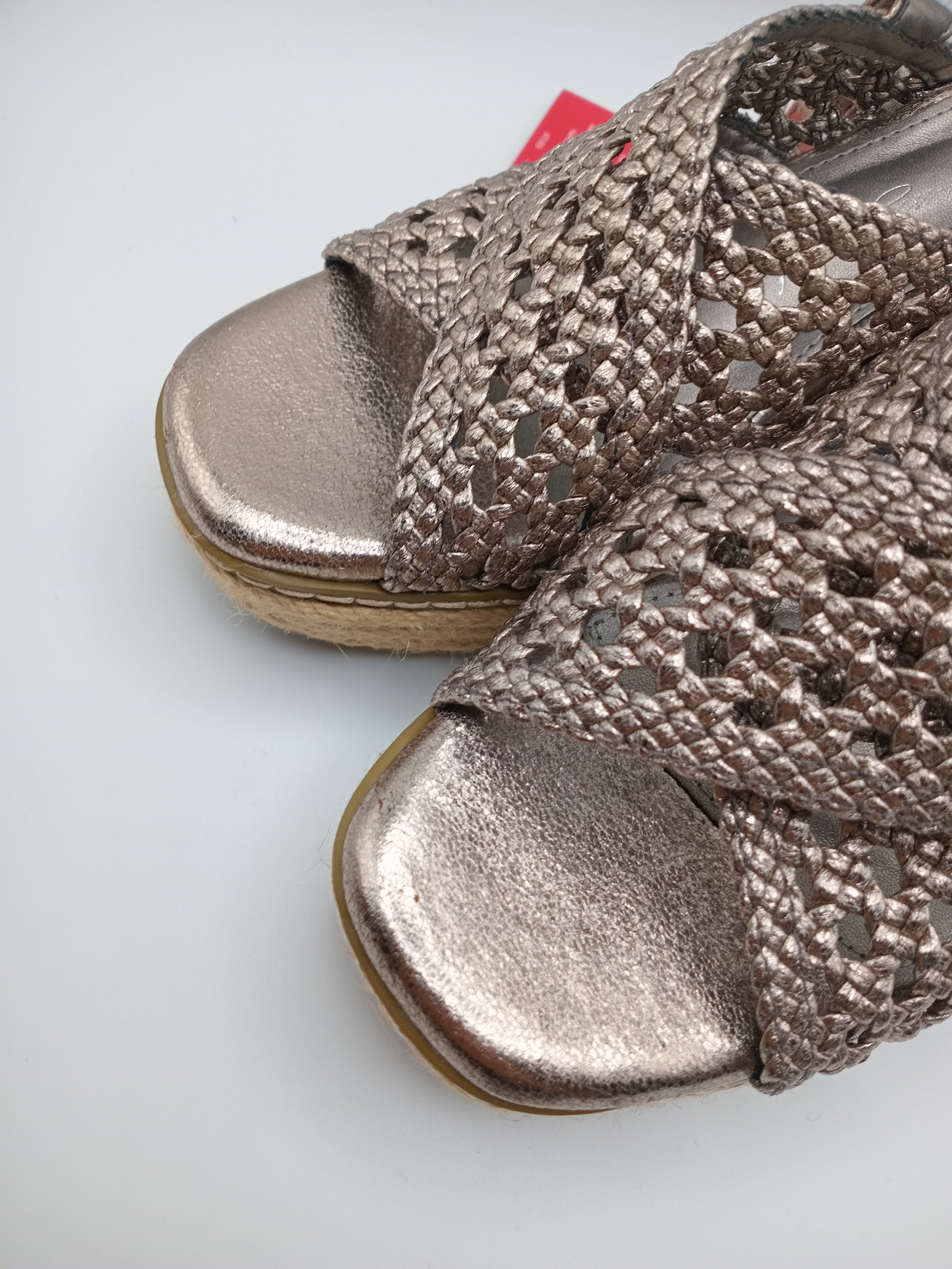 SALTO CUNHA XTI PRATA ENTRELACE MACRAME