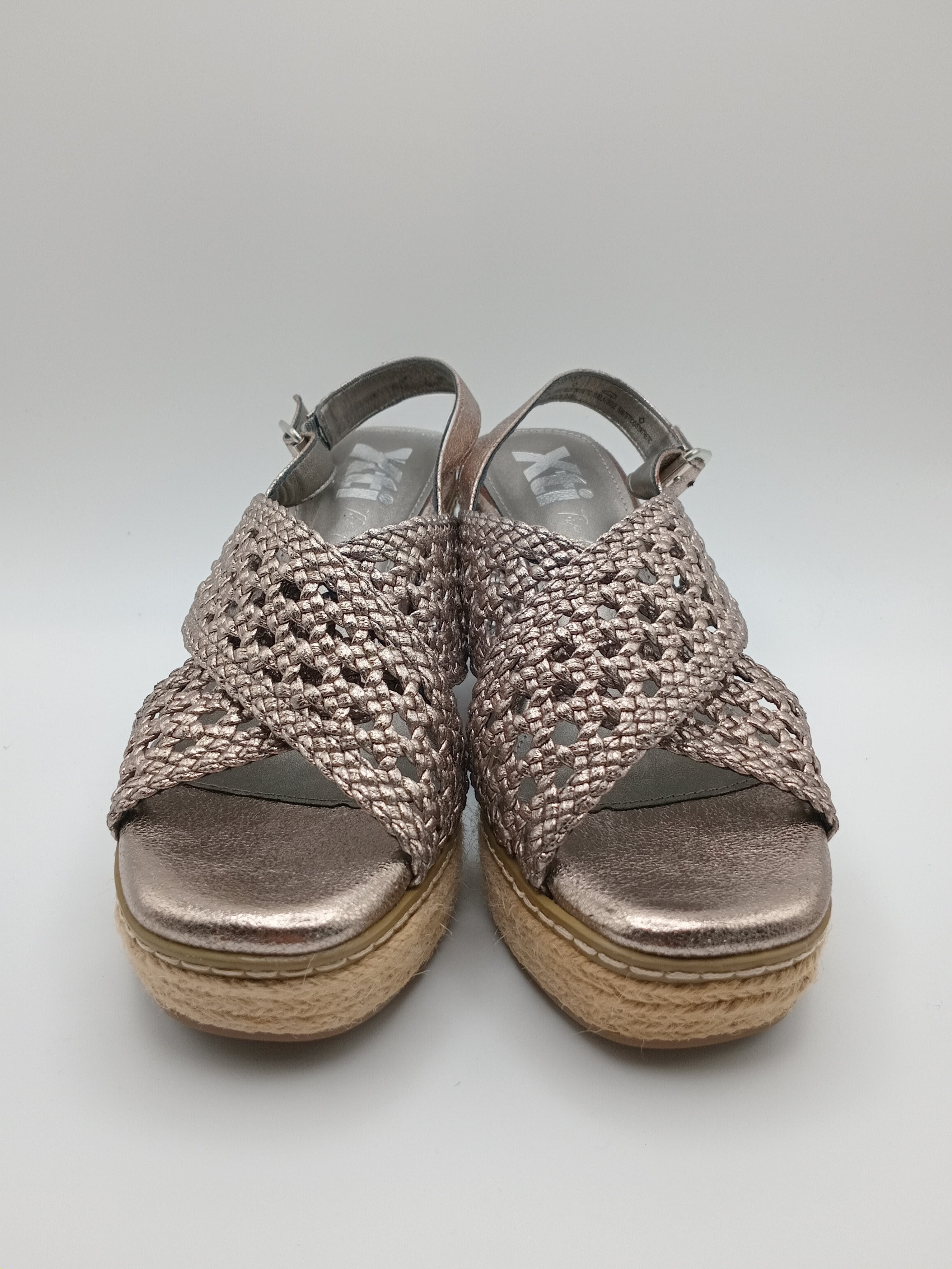 SALTO CUNHA XTI PRATA ENTRELACE MACRAME