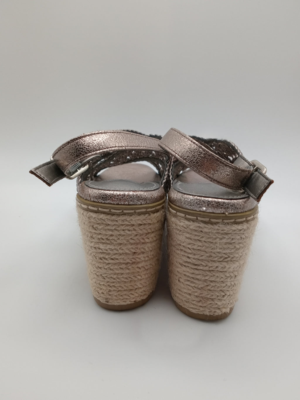 SALTO CUNHA XTI PRATA ENTRELACE MACRAME