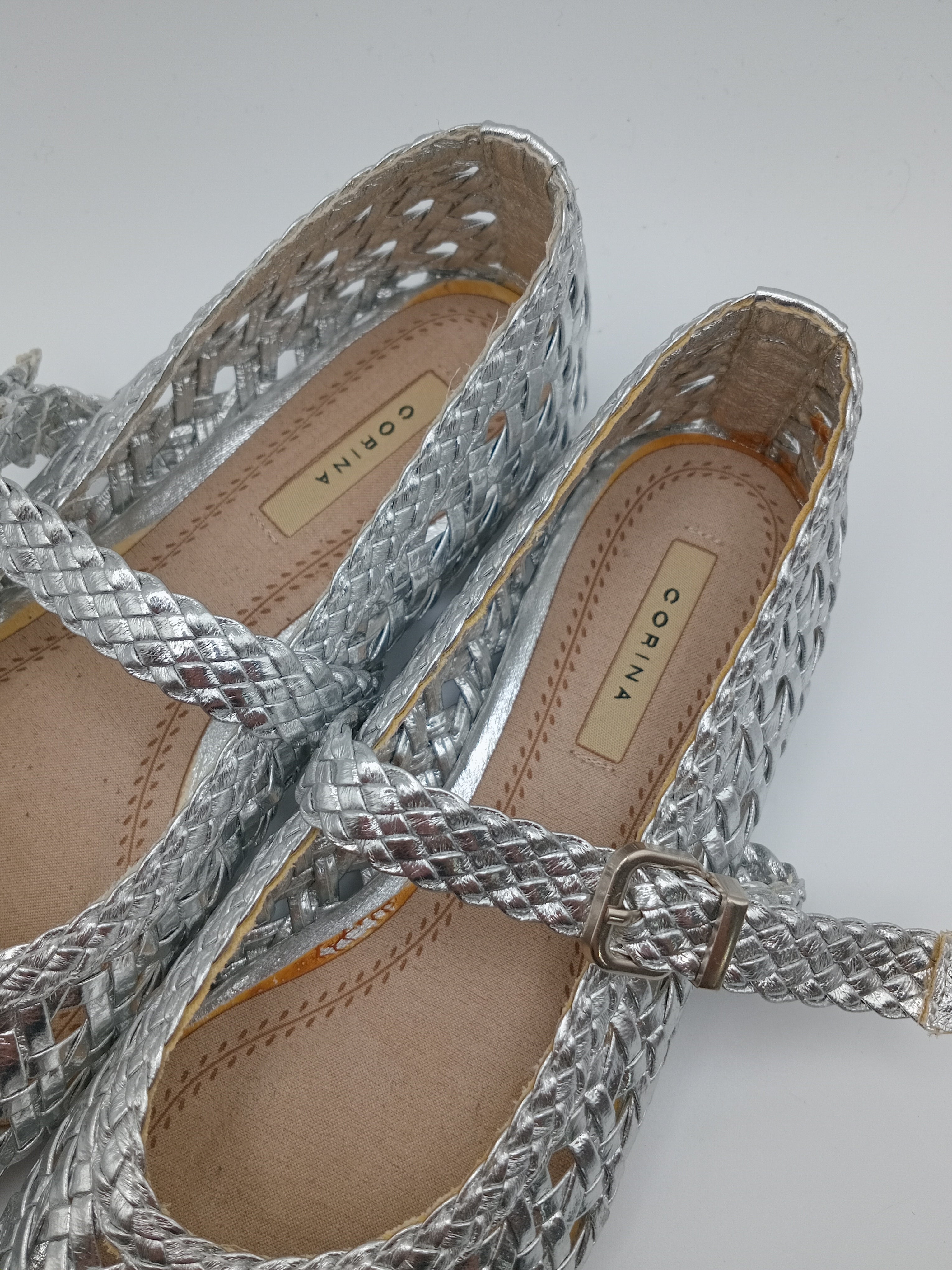 SABRINA MARY JANE CORINA PRATA ENTRELACE MACRAME