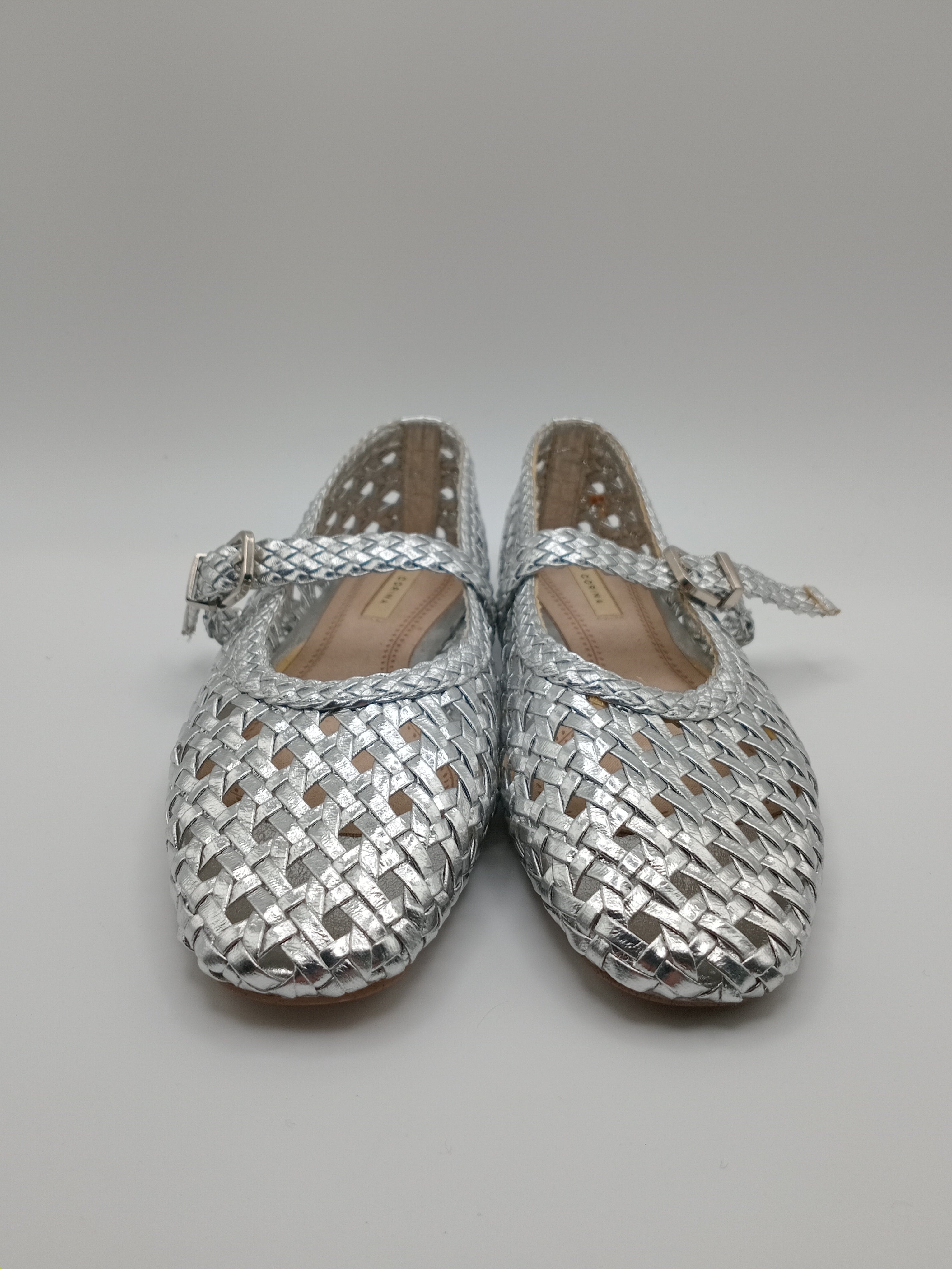 SABRINA MARY JANE CORINA PRATA ENTRELACE MACRAME