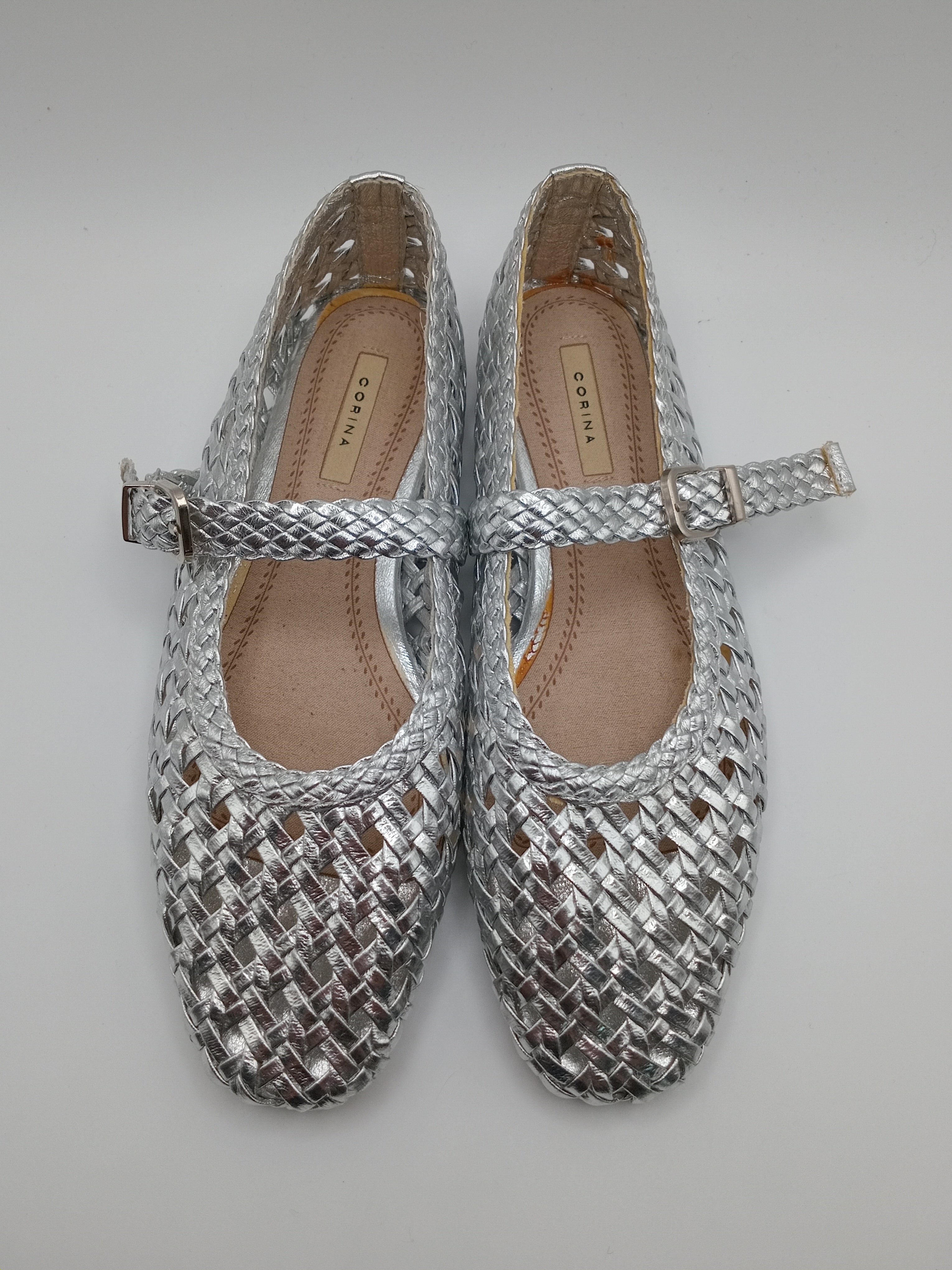 SABRINA MARY JANE CORINA PRATA ENTRELACE MACRAME