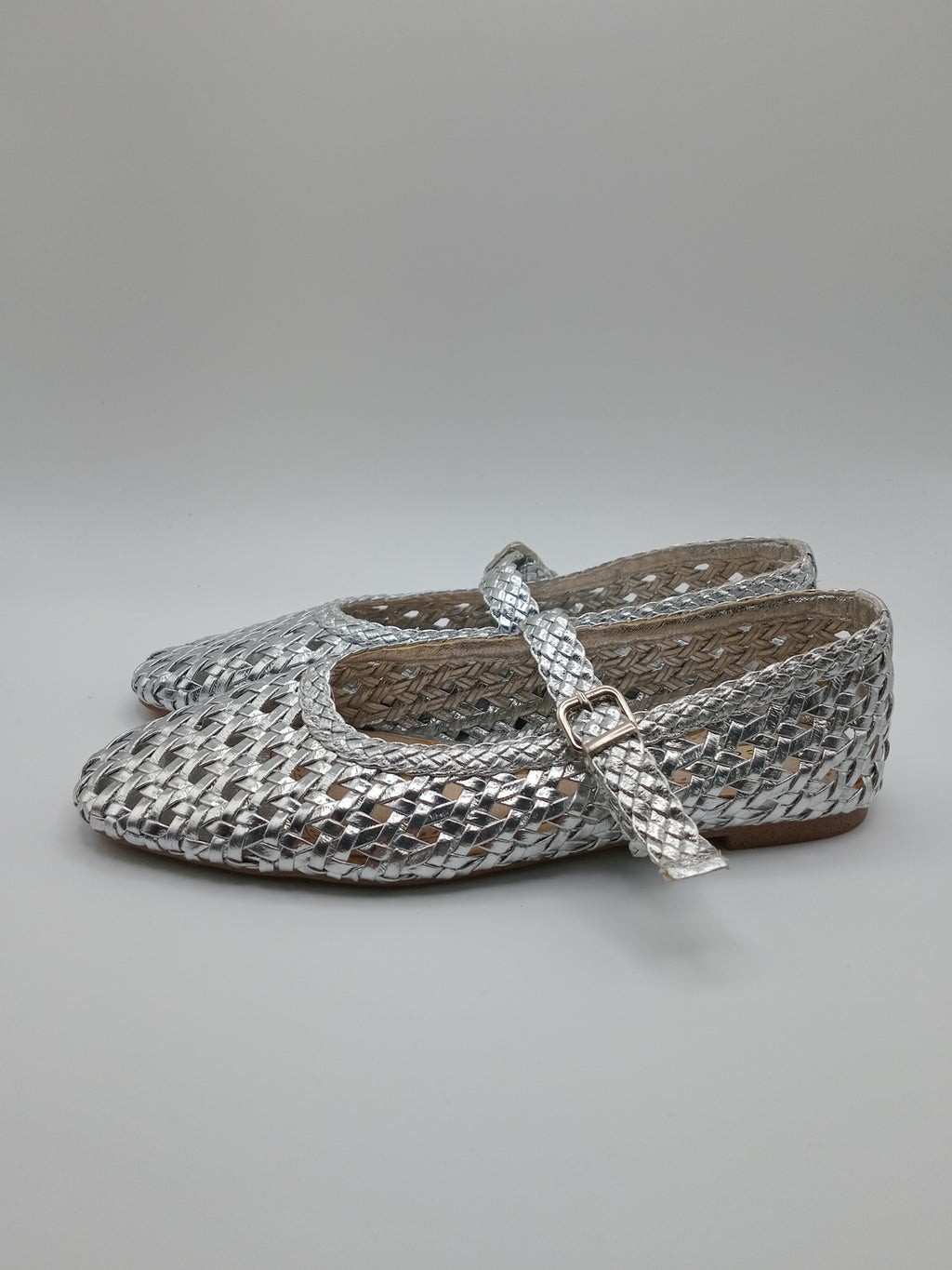 SABRINA MARY JANE CORINA PRATA ENTRELACE MACRAME