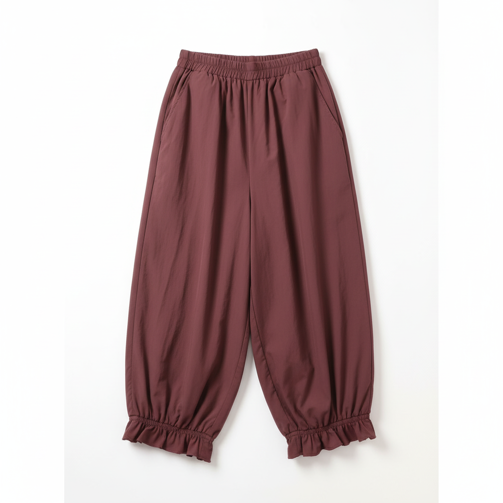 CALÇA ALADINO NEFELIBATA BORDO BABADO NA BARRA