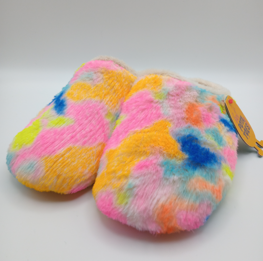 PANTUFAS HOT POTATOES COLORIDO SOLA GROSSA TIE DYE ROSA LARANJA AZUL AMARELO
